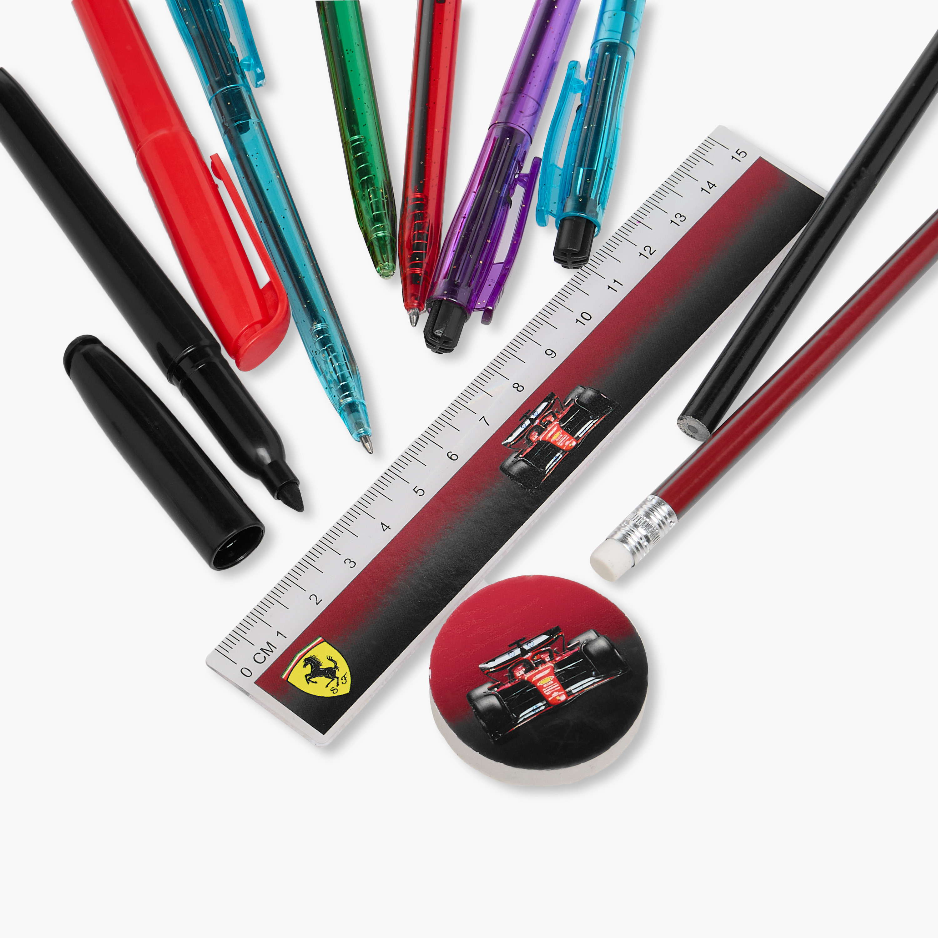 Ferrari 14-Piece Assorted Stationery Set-school-stationery-sets-image-10