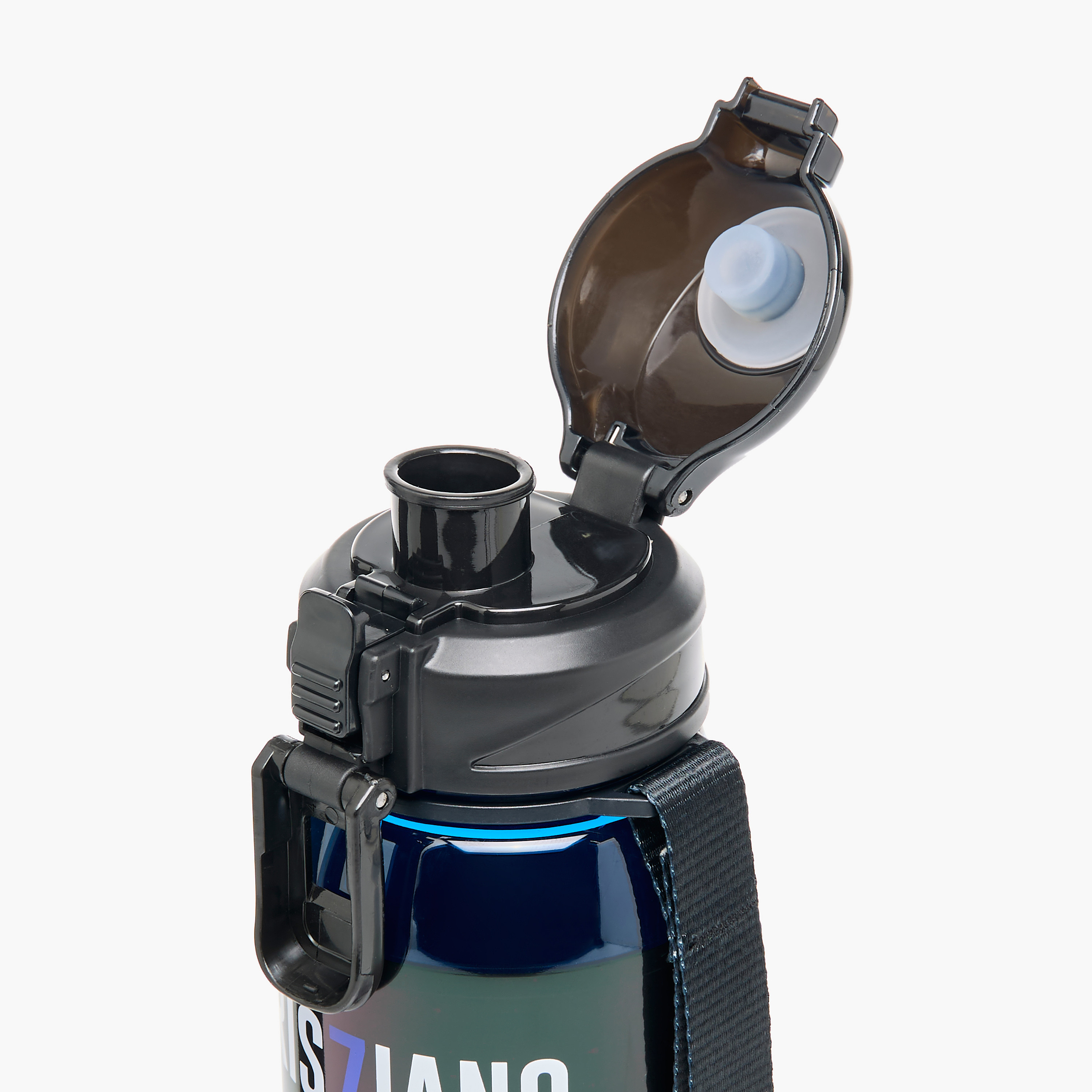 Cristiano Ronaldo Print Water Bottle - 1 L-school-waterbottles-image-5