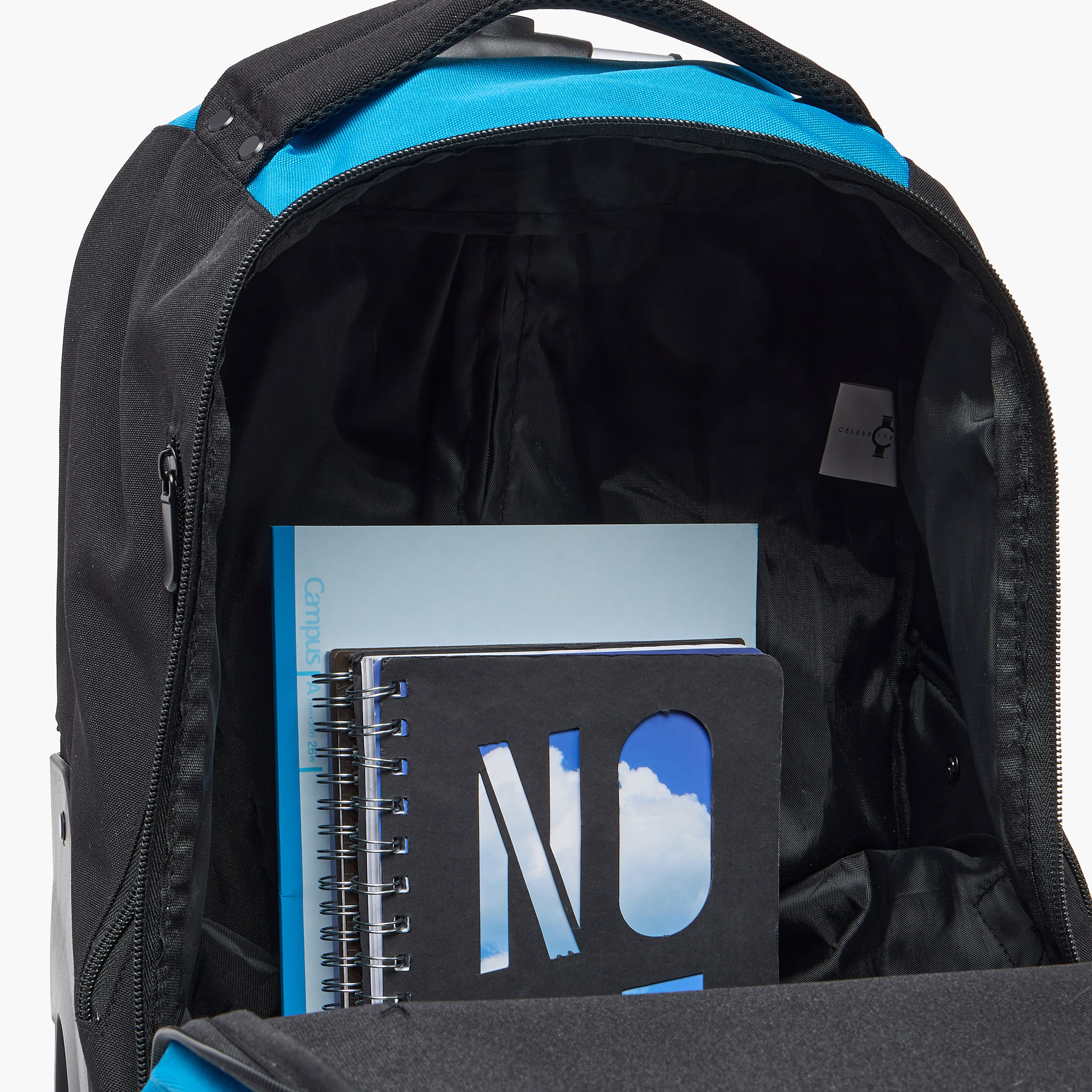 شنطة ترولي بطبعات كريستيانو رونالدو بمقبض قابل للسحب - 18 بوصة-school-bagsandbackpacks-trolleybags-image-18