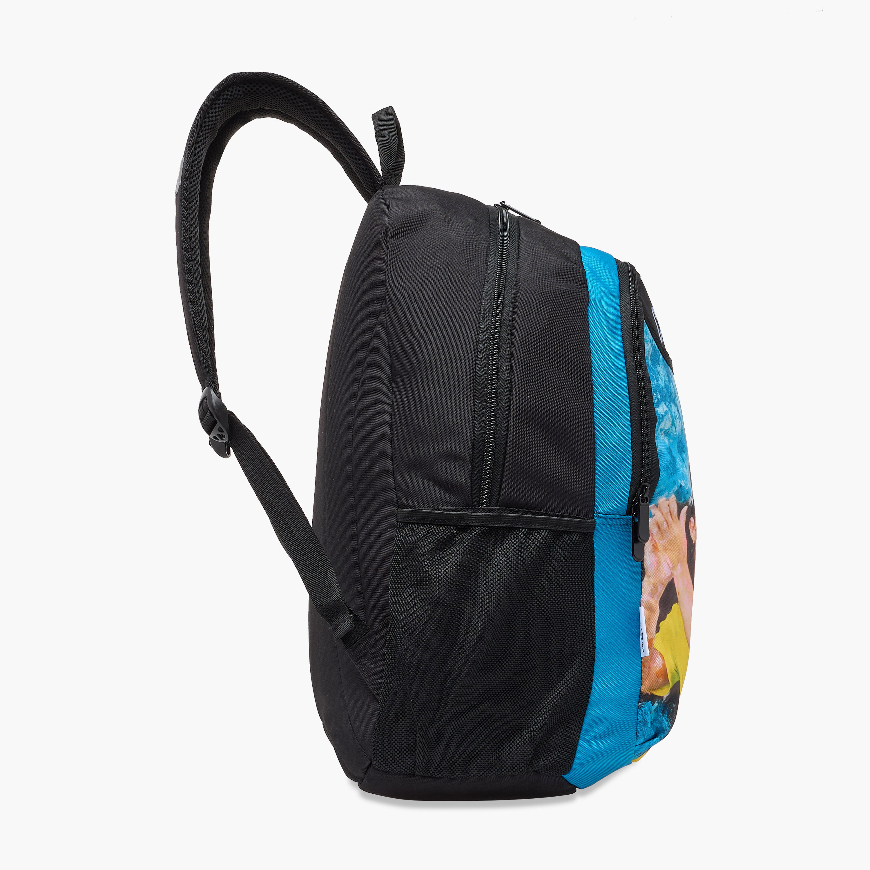 Cristiano Ronaldo Print Backpack with Adjustable Shoulder Straps - 17 inches-school-bagsandbackpacks-backpacks-image-5
