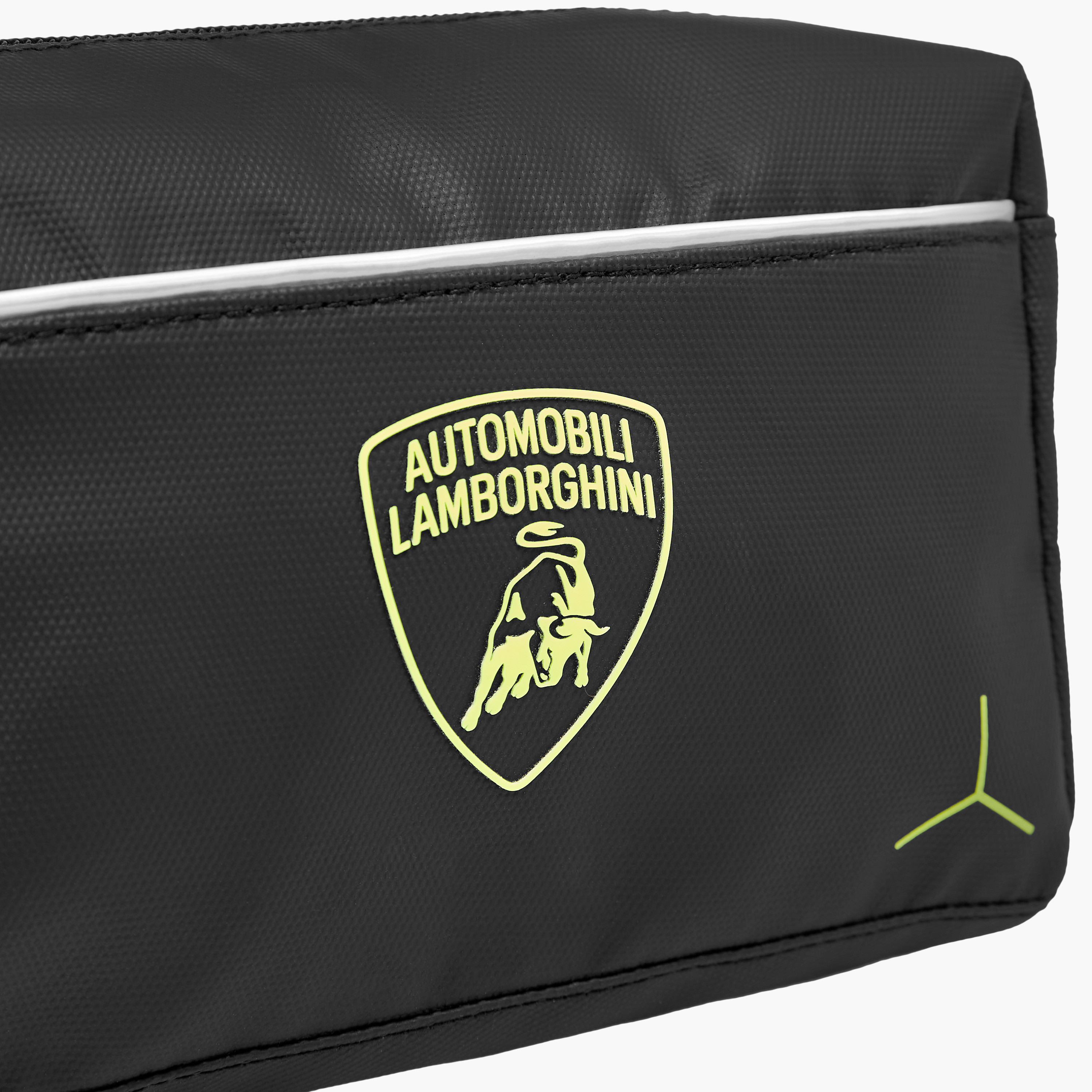 Lamborghini Logo Print Pencil Pouch with Zip Closure-school-stationery-pencilcases-image-5