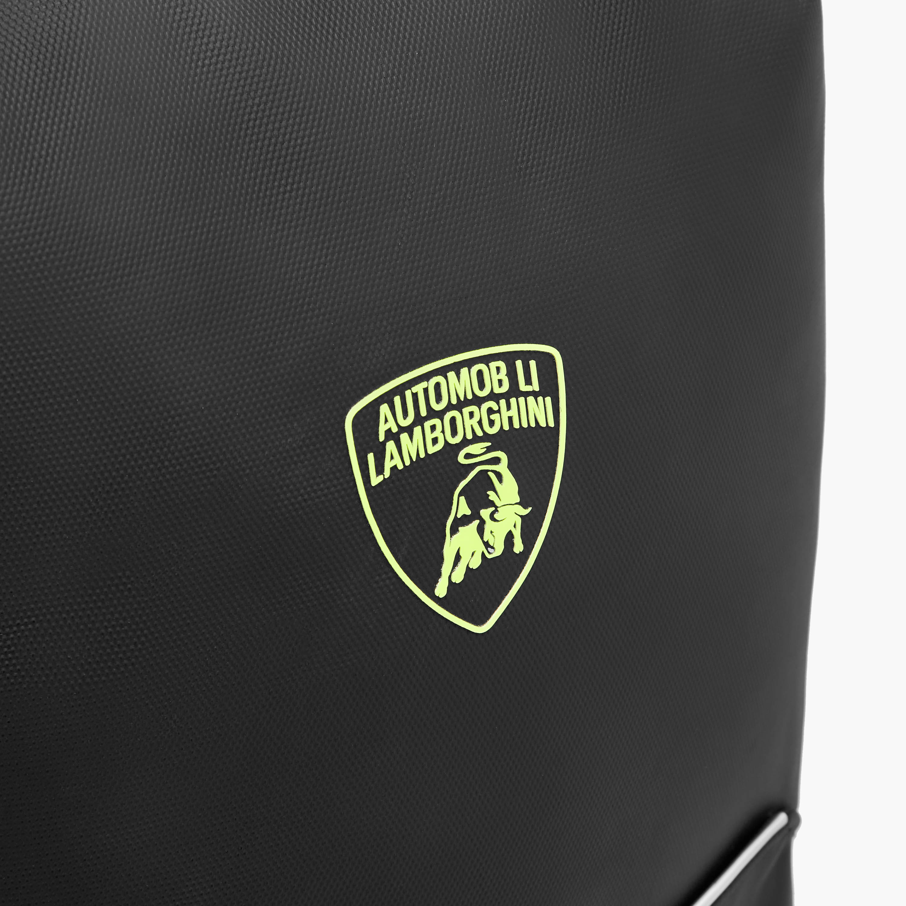 Lamborghini Logo Print Backpack with Adjustable Straps and Zip Closure - 17 inches-school-bagsandbackpacks-backpacks-image-8