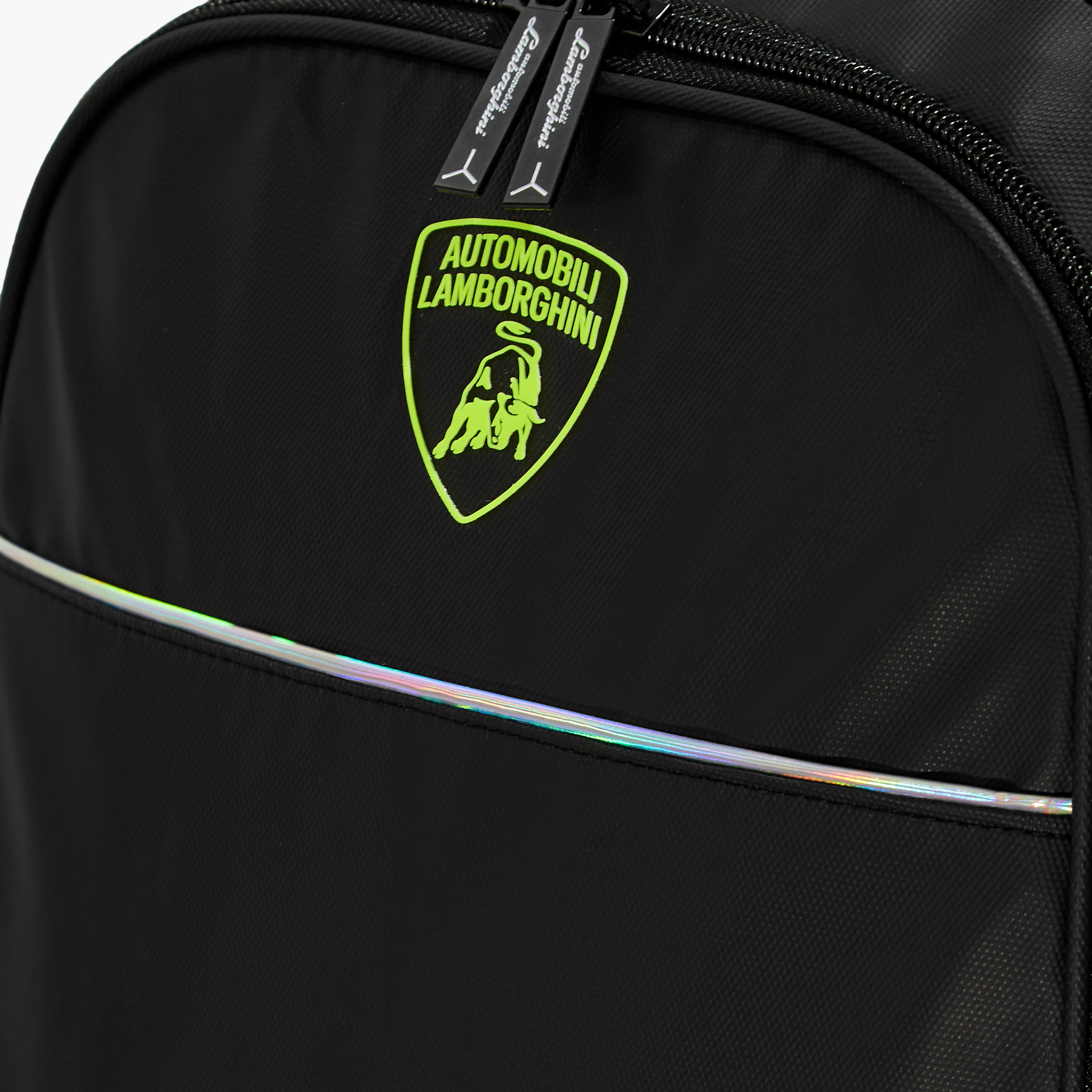 شنطة ترولي للأولاد 8-13 سنة بحزام قابل للتعديل وتصميم رياضي من لامبورجيني-school-bagsandbackpacks-trolleybags-image-12