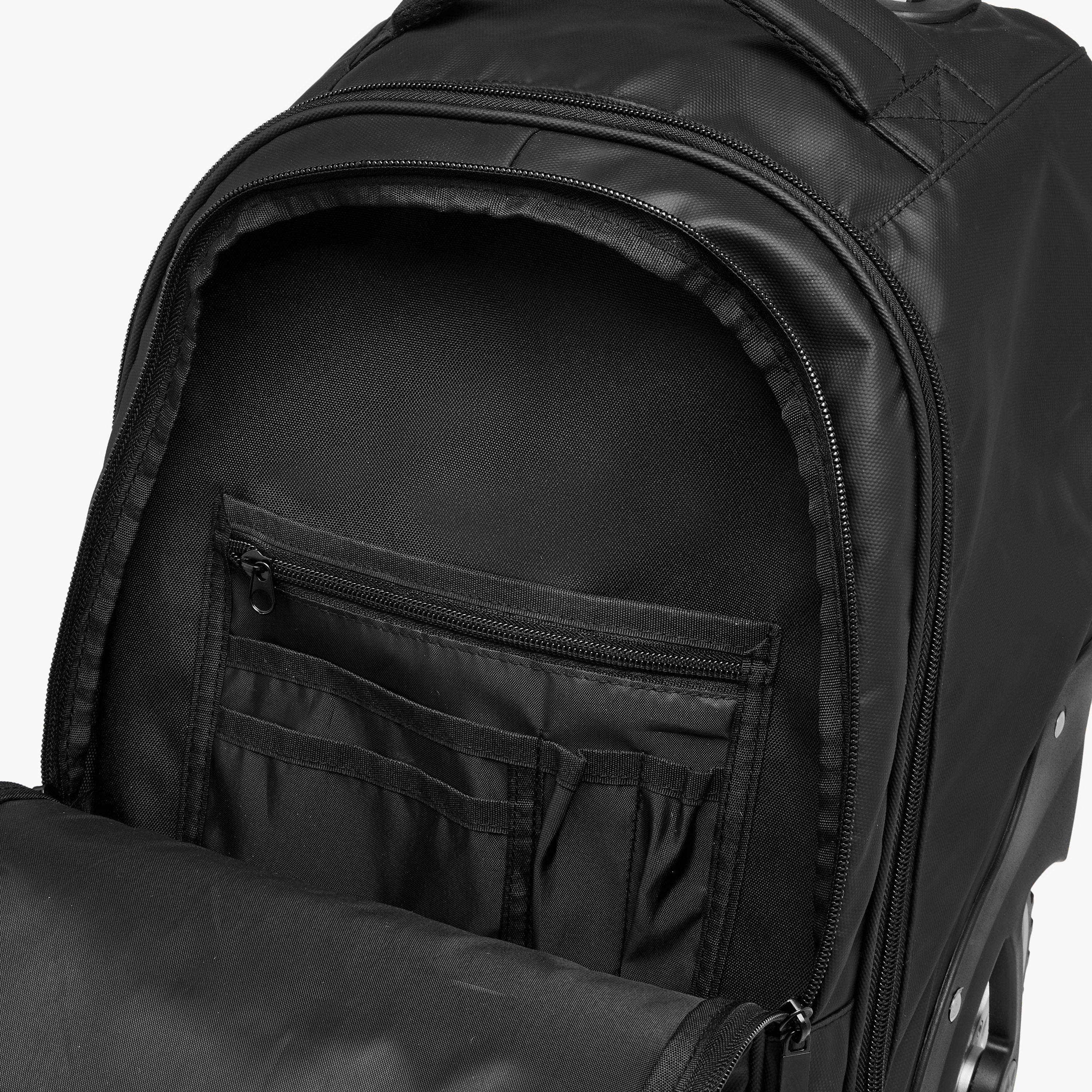 شنطة ترولي للأولاد 8-13 سنة بحزام قابل للتعديل وتصميم رياضي من لامبورجيني-school-bagsandbackpacks-trolleybags-image-15