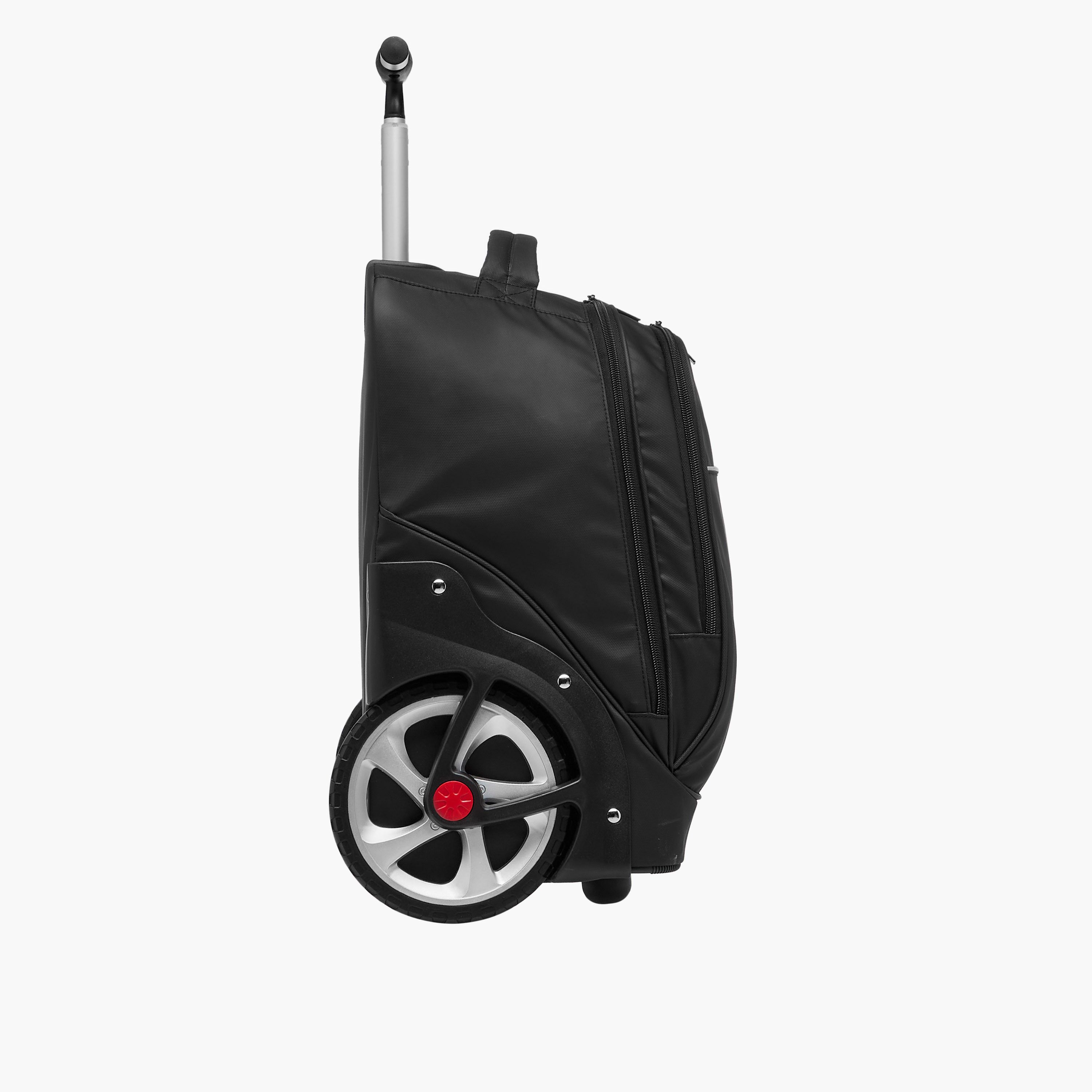 شنطة ترولي للأولاد 8-13 سنة بحزام قابل للتعديل وتصميم رياضي من لامبورجيني-school-bagsandbackpacks-trolleybags-image-5