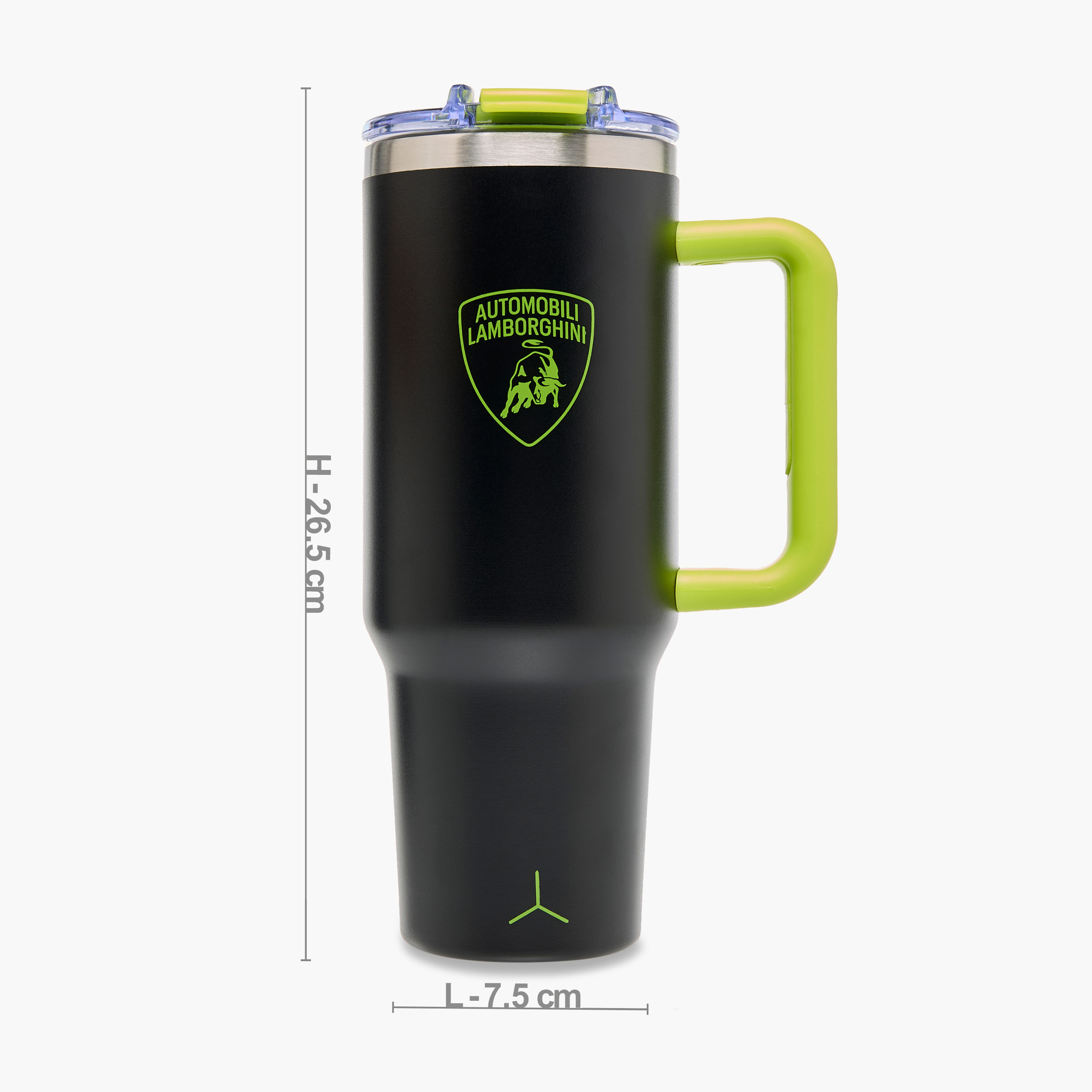 Lamborghini Printed Water Bottle with Handle - 1.2 L-school-waterbottles-image-2