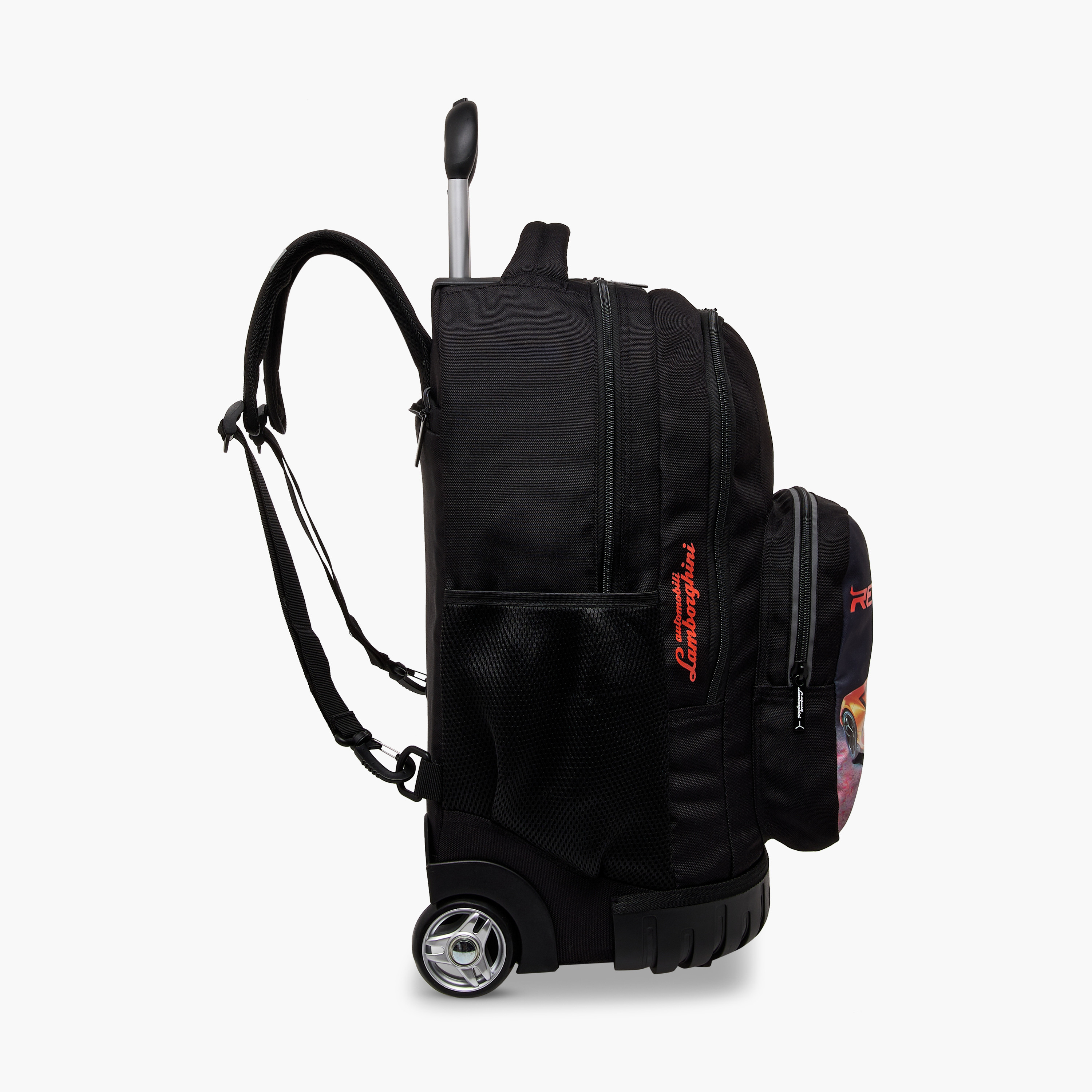 Lamborghini Sports Trolley Bag for Boys 8-13 Years with Bottle Holder -school-bagsandbackpacks-trolleybags-image-6