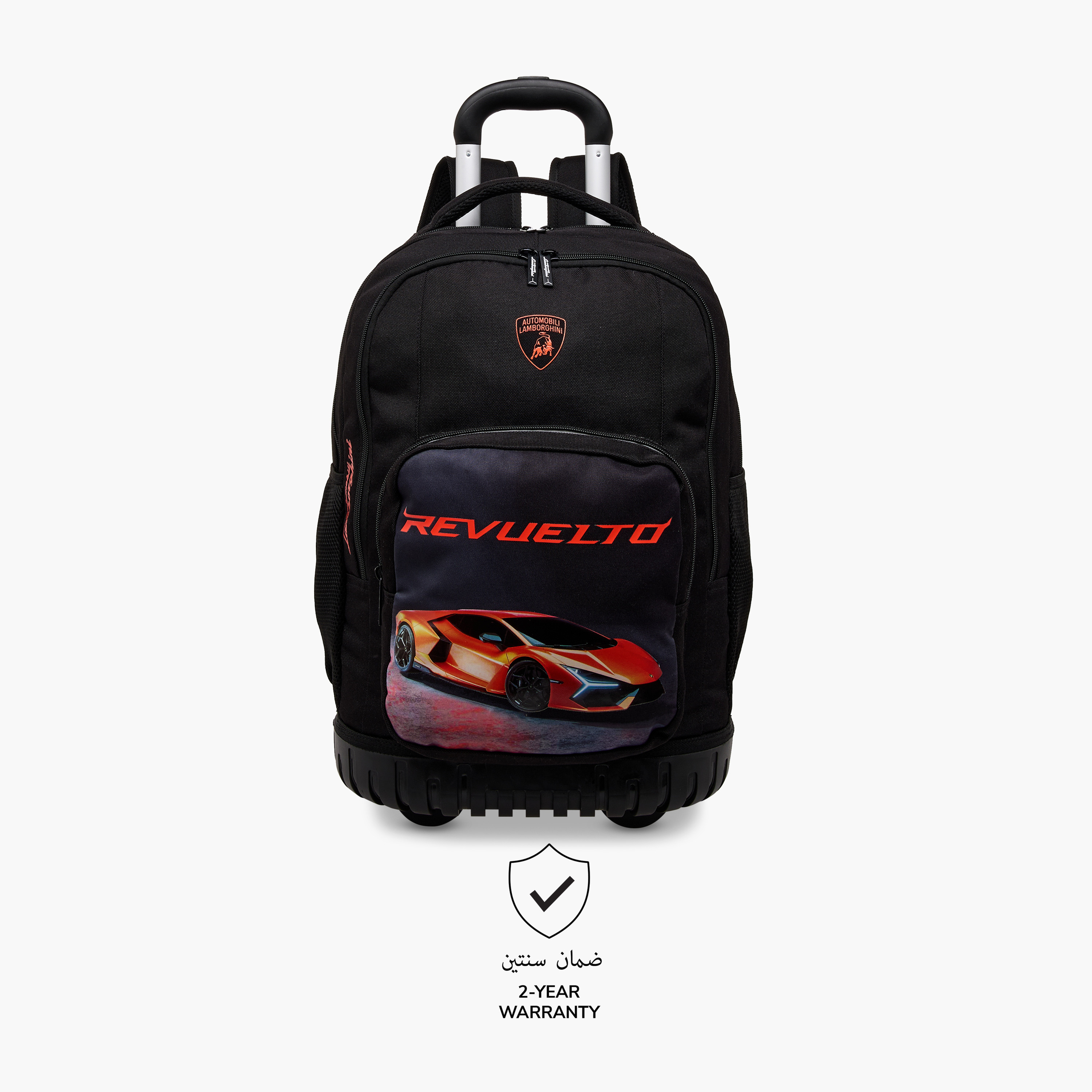 Lamborghini Sports Trolley Bag for Boys 8-13 Years with Bottle Holder -school-bagsandbackpacks-trolleybags-image-7