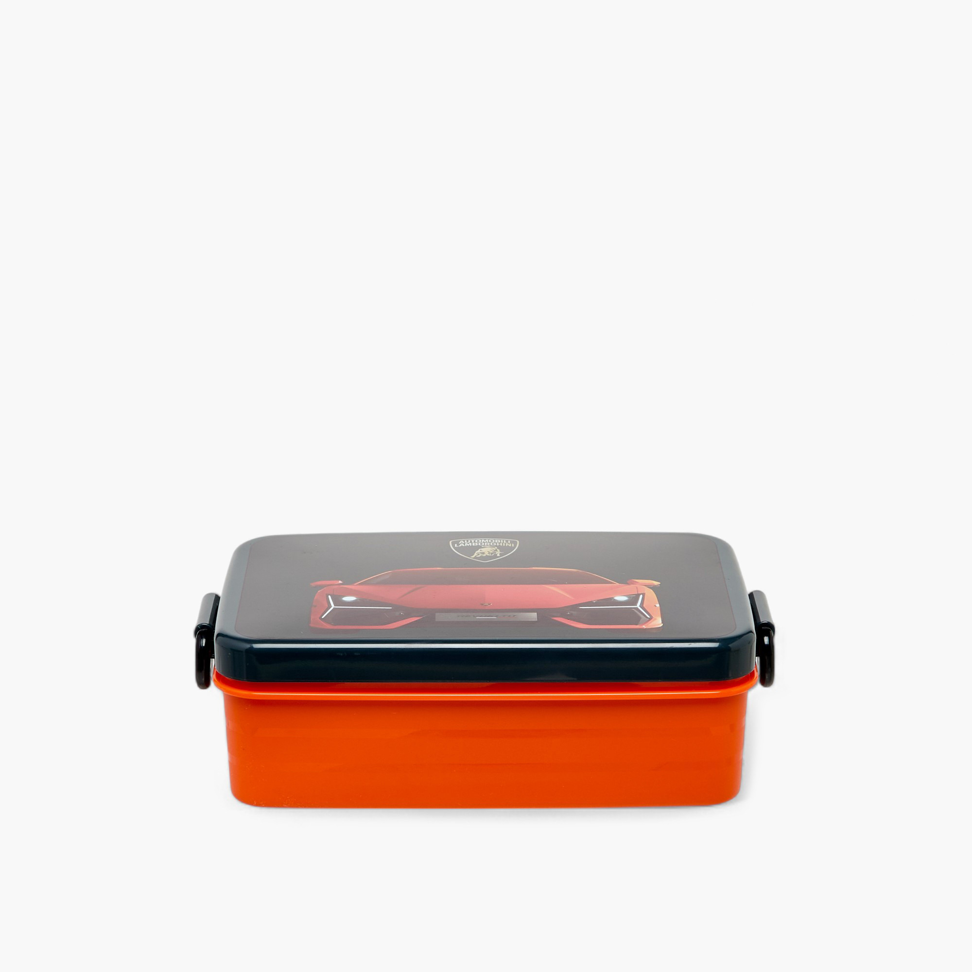 Lamborghini Printed Lunch Box with Tray and Cutlery-school-lunchessentials-lunchboxes-image-1