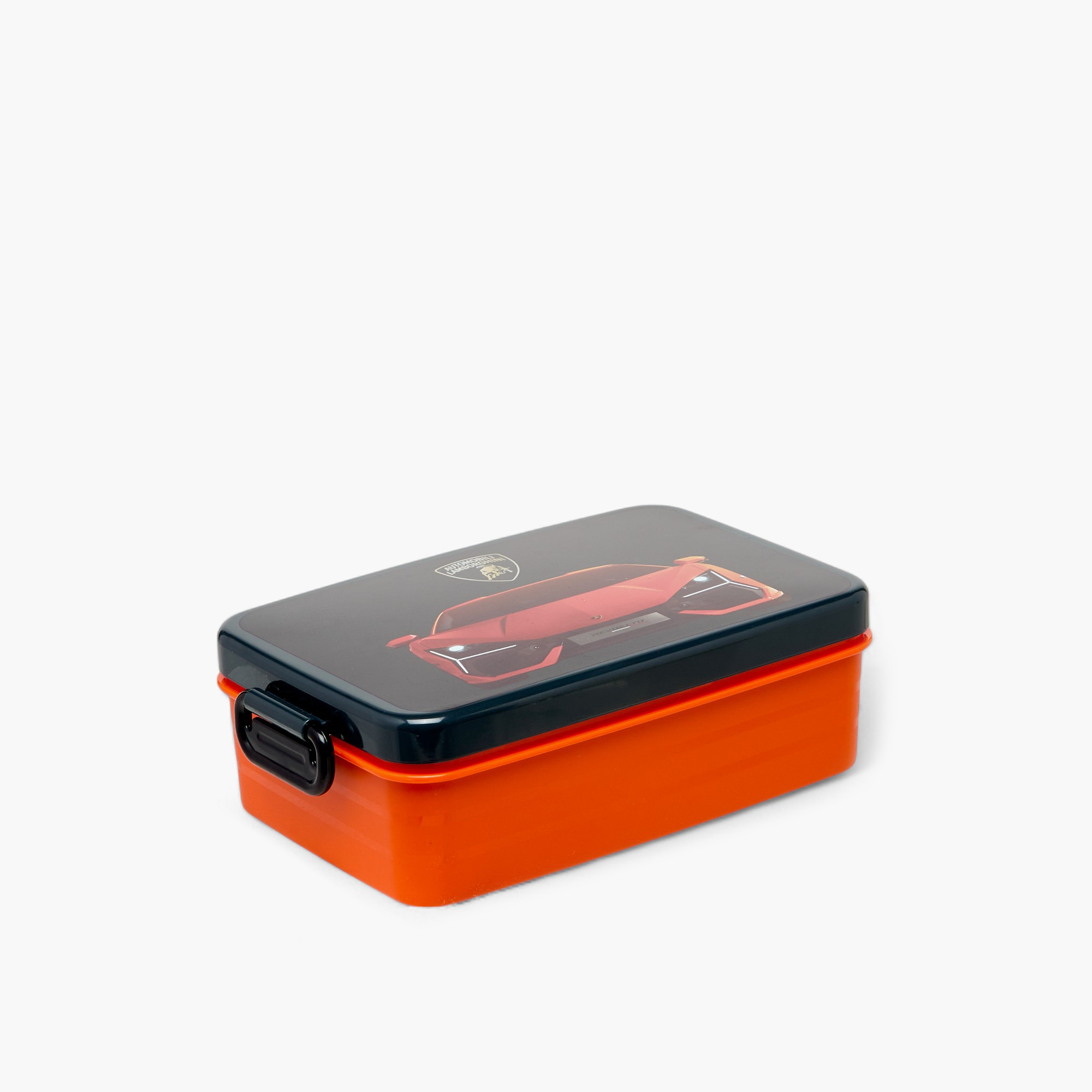 Lamborghini Printed Lunch Box with Tray and Cutlery-school-lunchessentials-lunchboxes-image-2