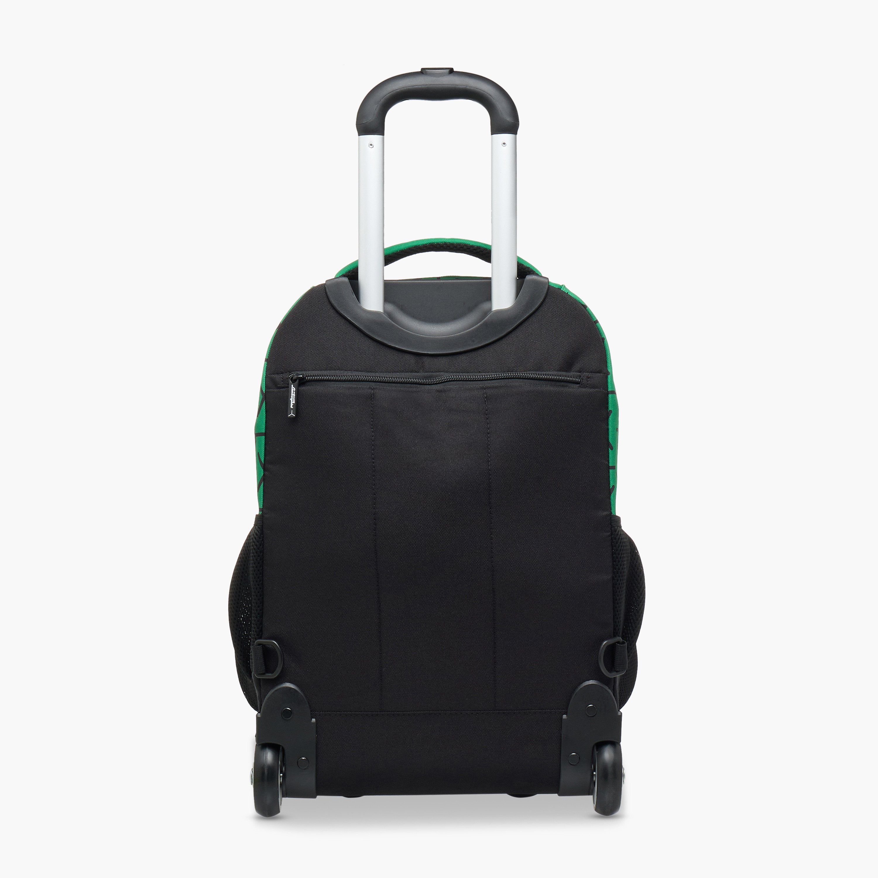 شنطة ترولي للأولاد 8-13 سنة بحامل قوارير وتصميم رياضي من لامبورجيني -school-bagsandbackpacks-trolleybags-image-1