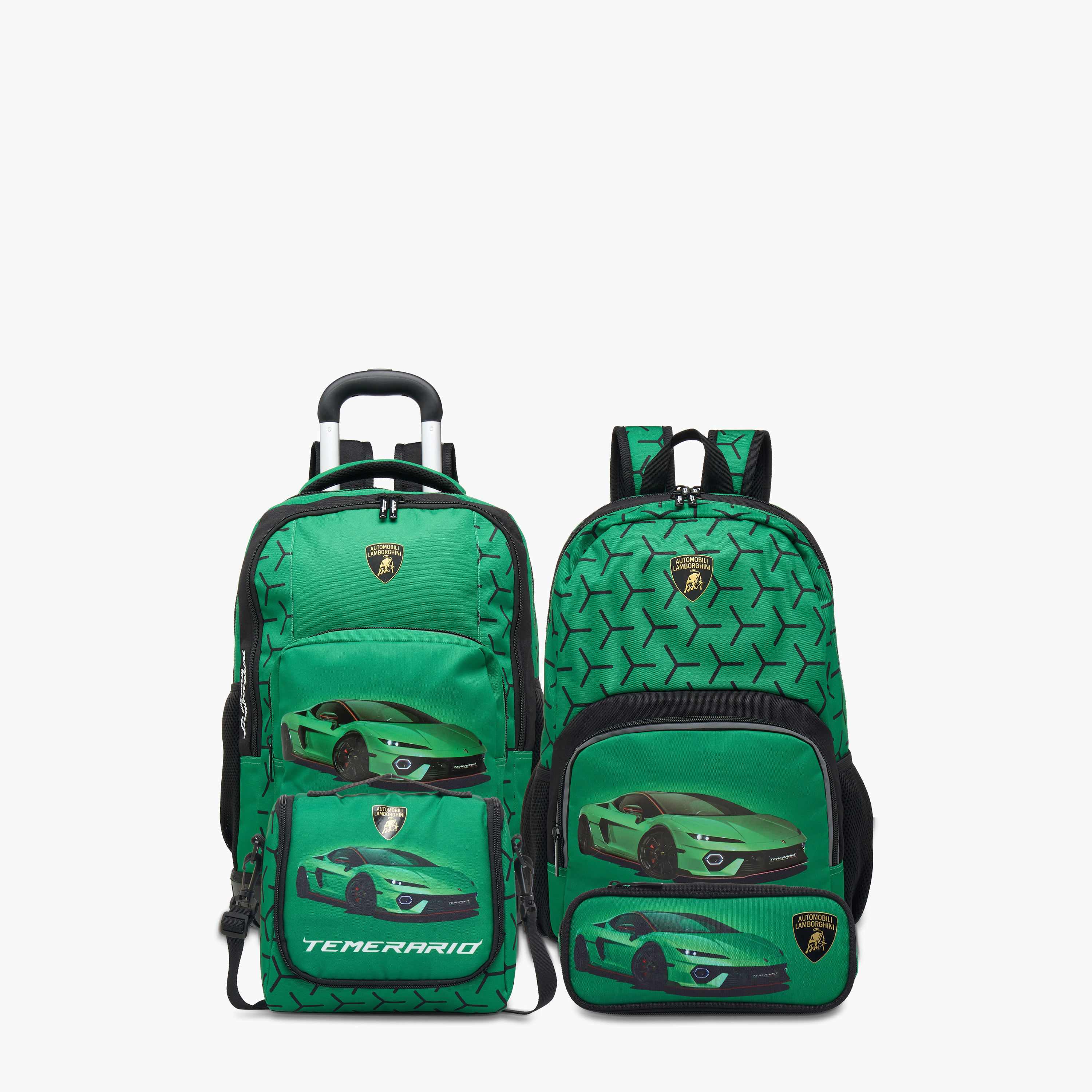 Lamborghini Printed Pencil Pouch with Zip Closure-school-stationery-pencilcases-image-8