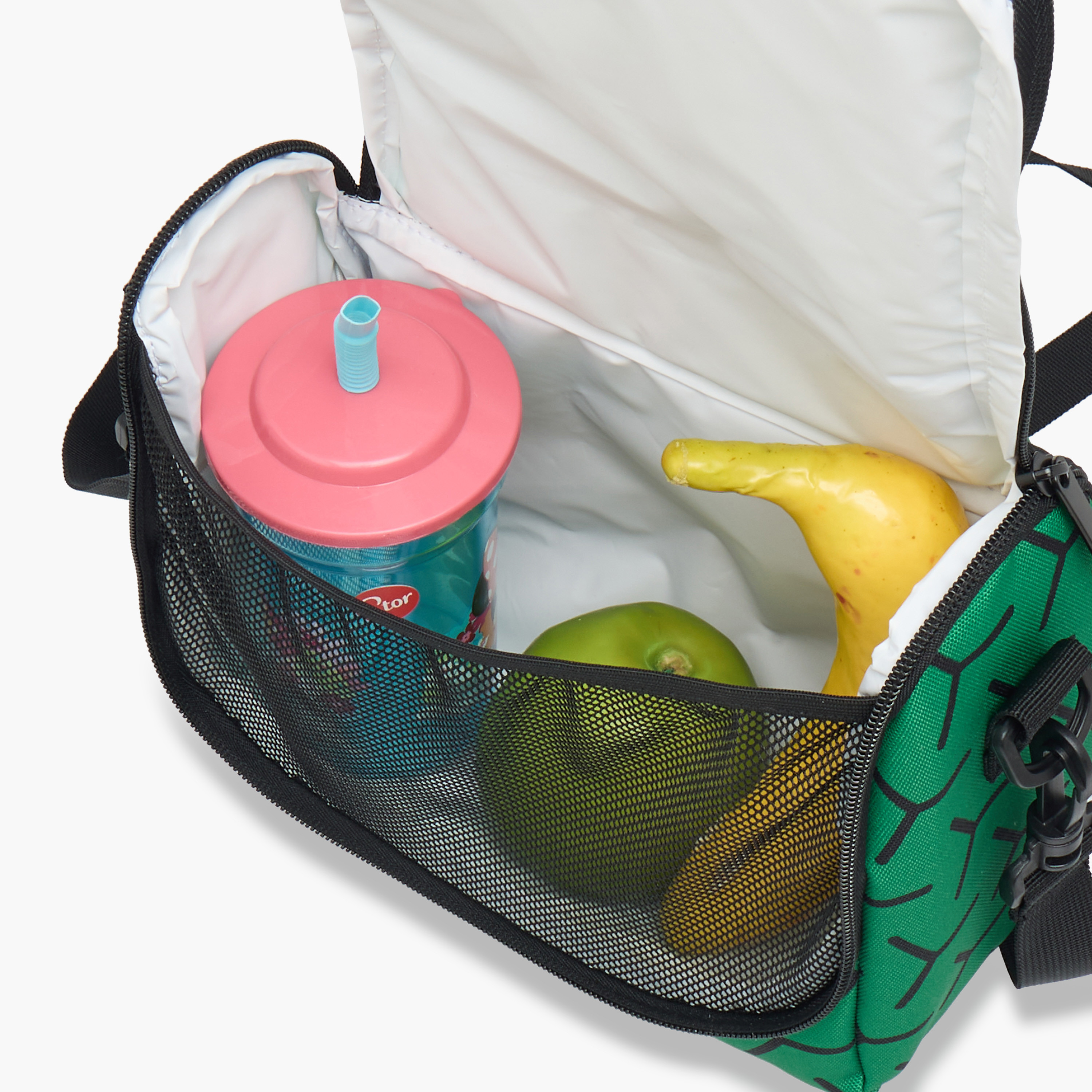 Lamborghini Graphic Print Lunch Bag with Detachable Strap and Zip Closure-school-lunchessentials-lunchbags-image-7