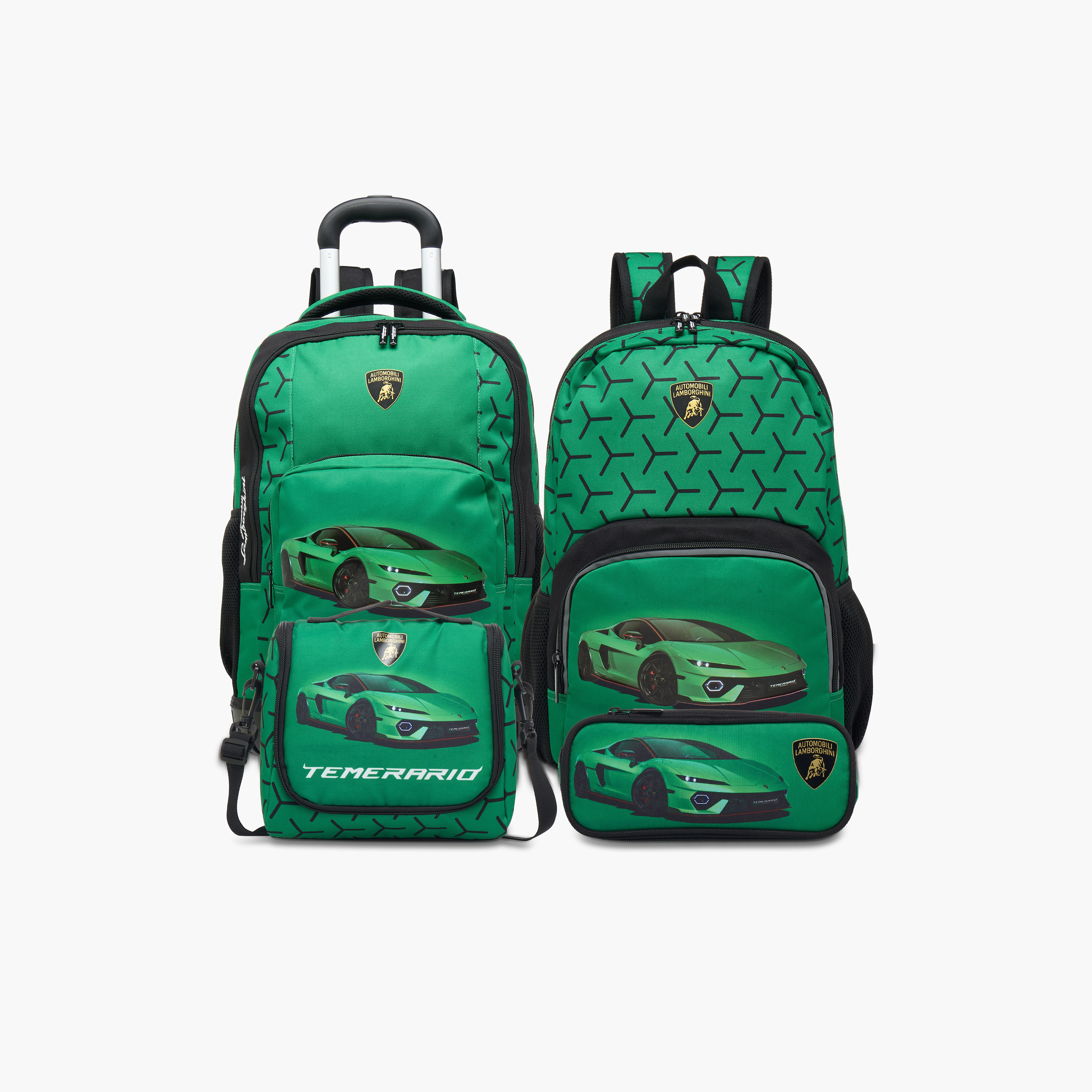 Lamborghini Graphic Print Lunch Bag with Detachable Strap and Zip Closure-school-lunchessentials-lunchbags-image-8