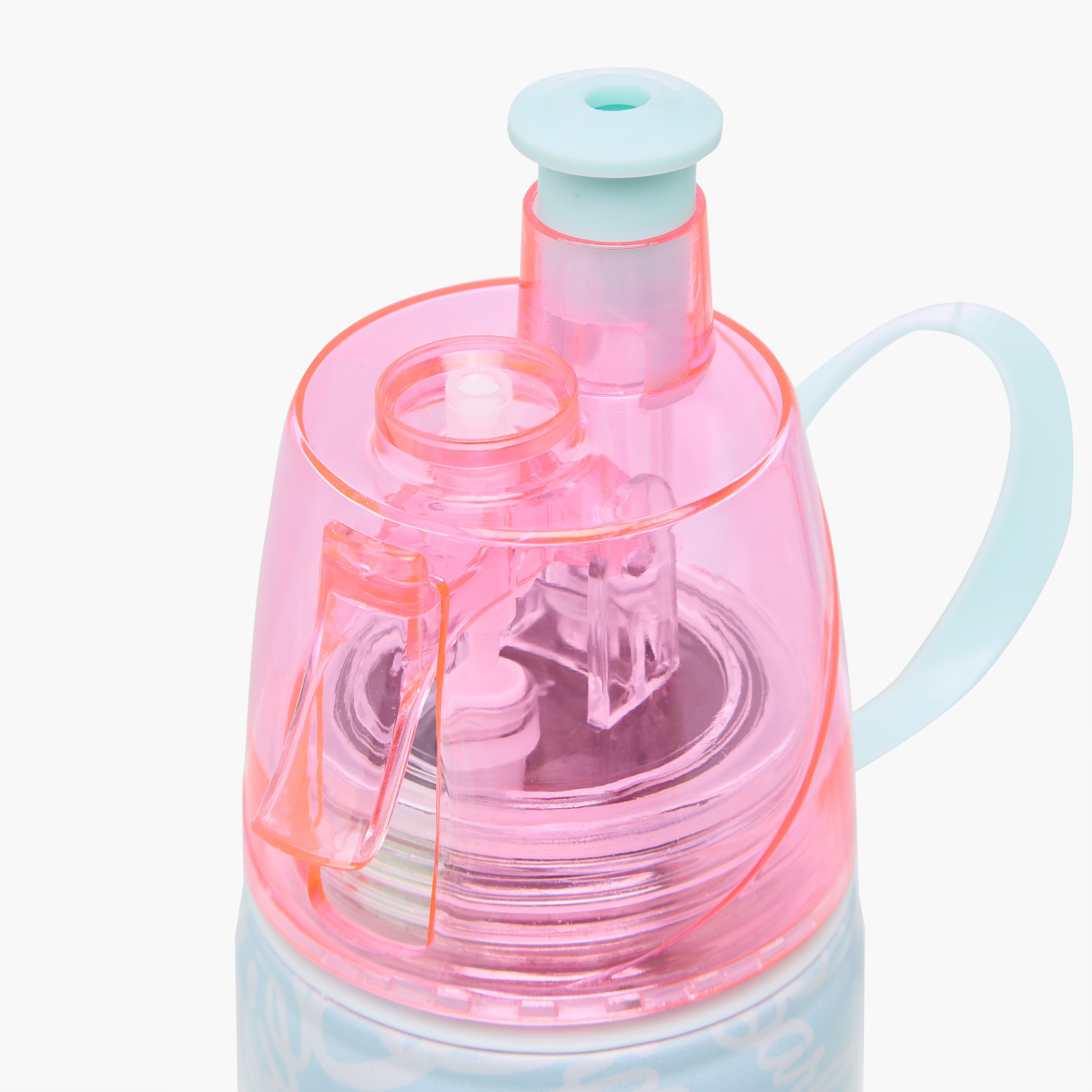 قارورة ماء ستانلس ستيل ببخاخ وتصميم باربي من ماتيل - 500 مل-school-waterbottles-image-4