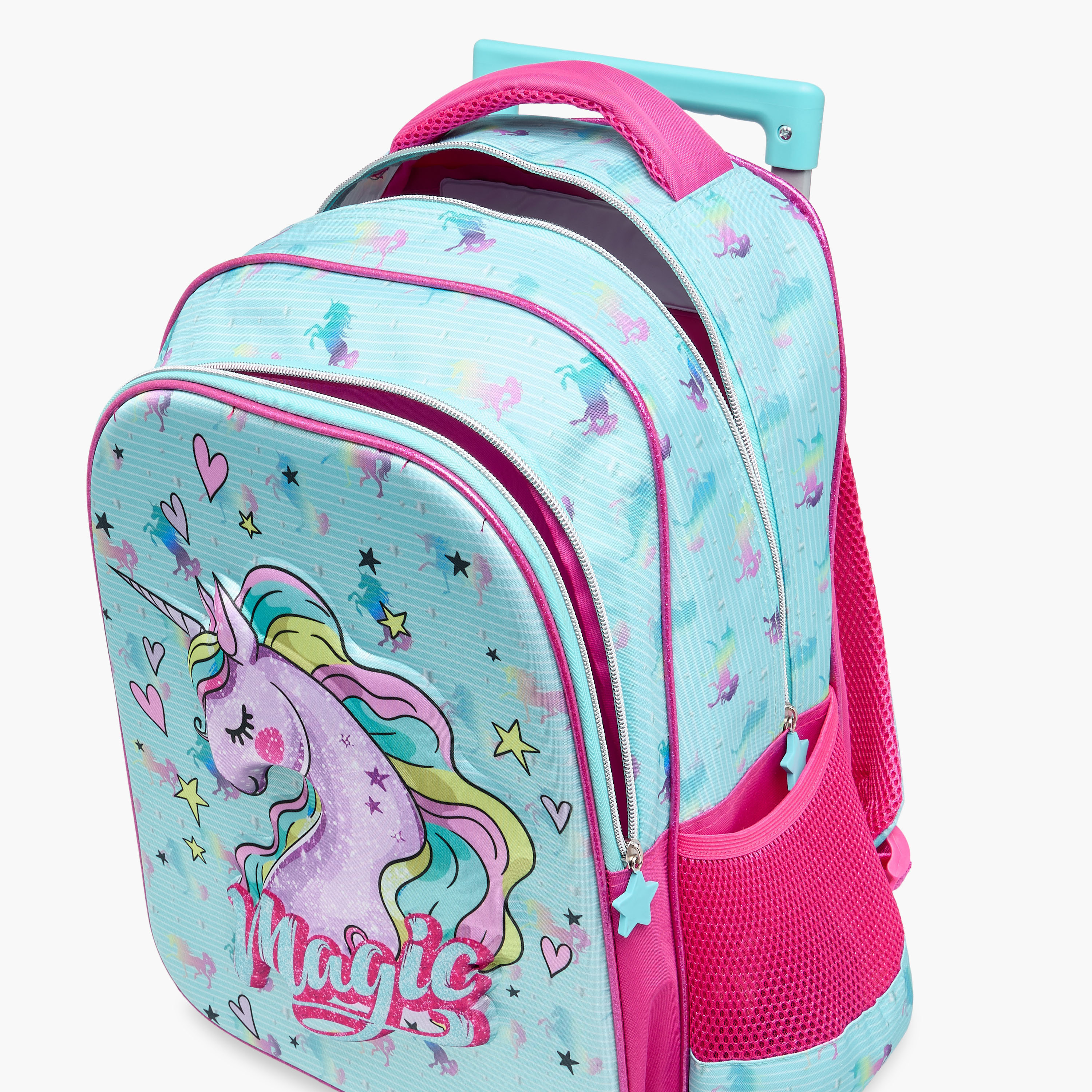 Juniors Printed 3-Piece School Trolley Bag Set for Girls 5-8 Years with Lunch Bag and Pencil Pouch -school-bagsandbackpacks-trolleybags-image-13