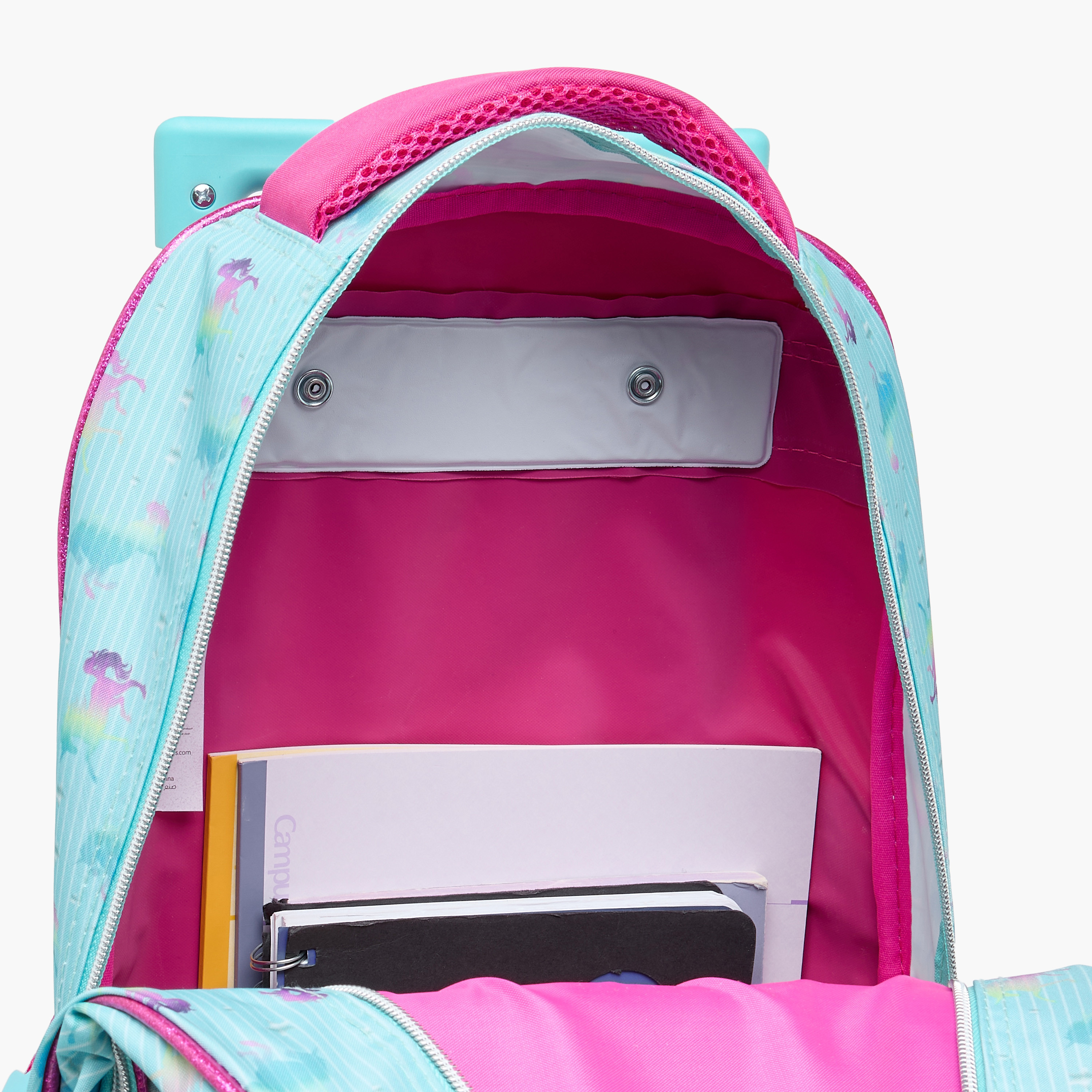 Juniors Printed 3-Piece School Trolley Bag Set for Girls 5-8 Years with Lunch Bag and Pencil Pouch -school-bagsandbackpacks-trolleybags-image-16