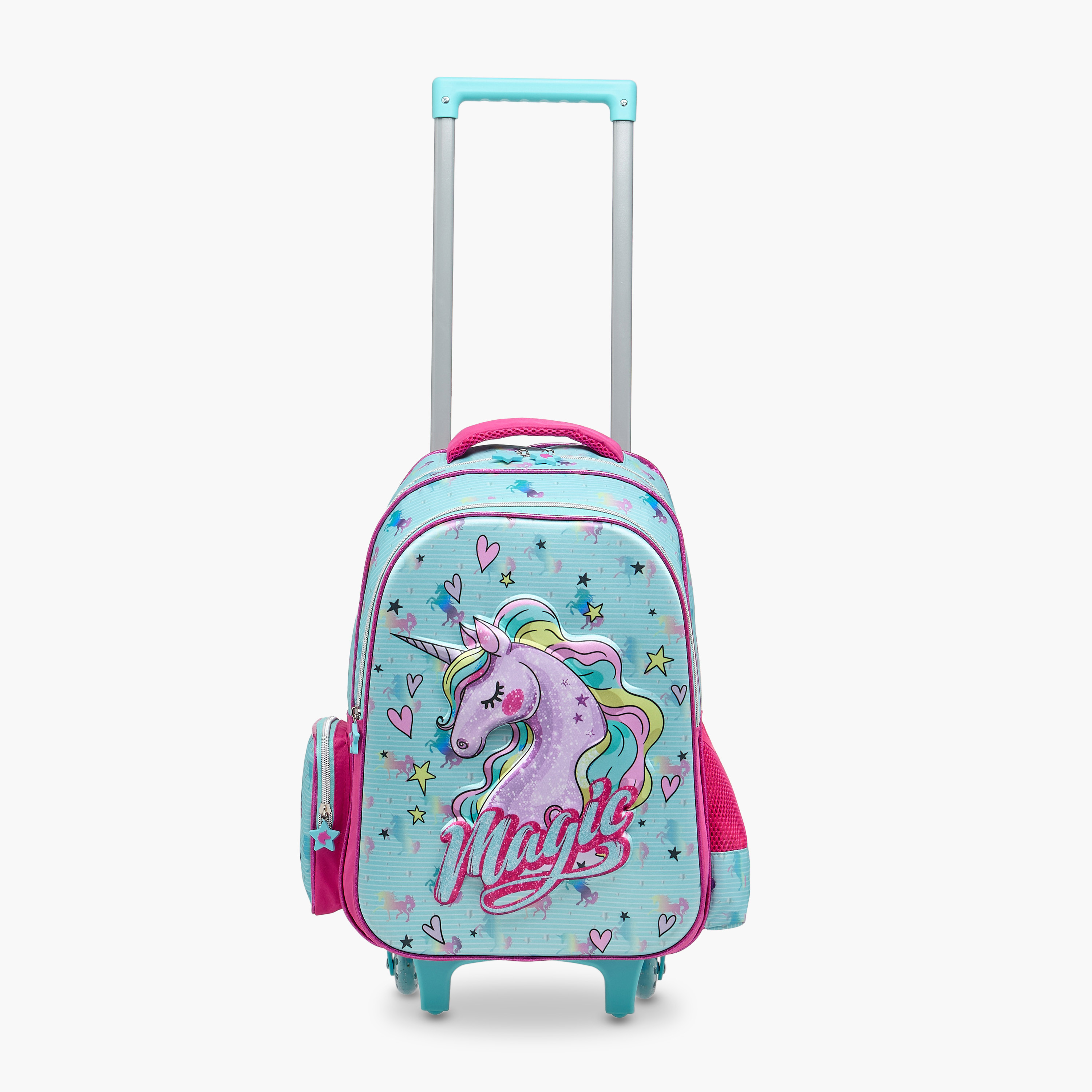 Juniors Printed 3-Piece School Trolley Bag Set for Girls 5-8 Years with Lunch Bag and Pencil Pouch -school-bagsandbackpacks-trolleybags-image-2