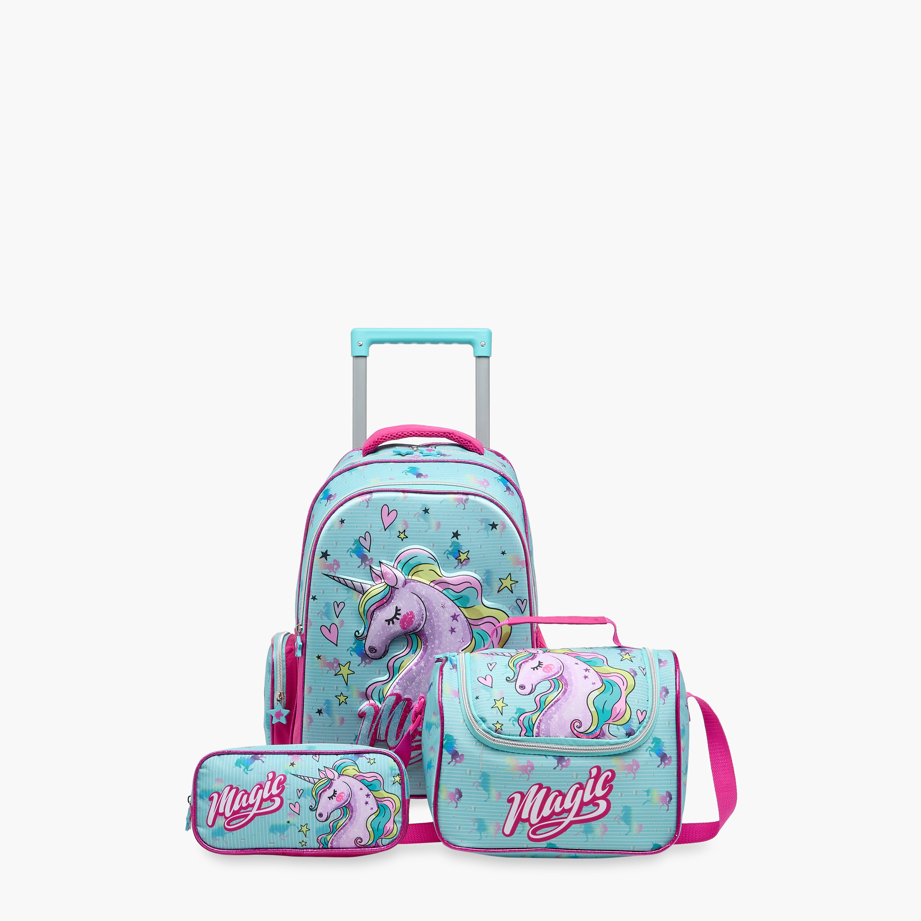 Juniors Printed 3-Piece School Trolley Bag Set for Girls 5-8 Years with Lunch Bag and Pencil Pouch -school-bagsandbackpacks-trolleybags-image-22