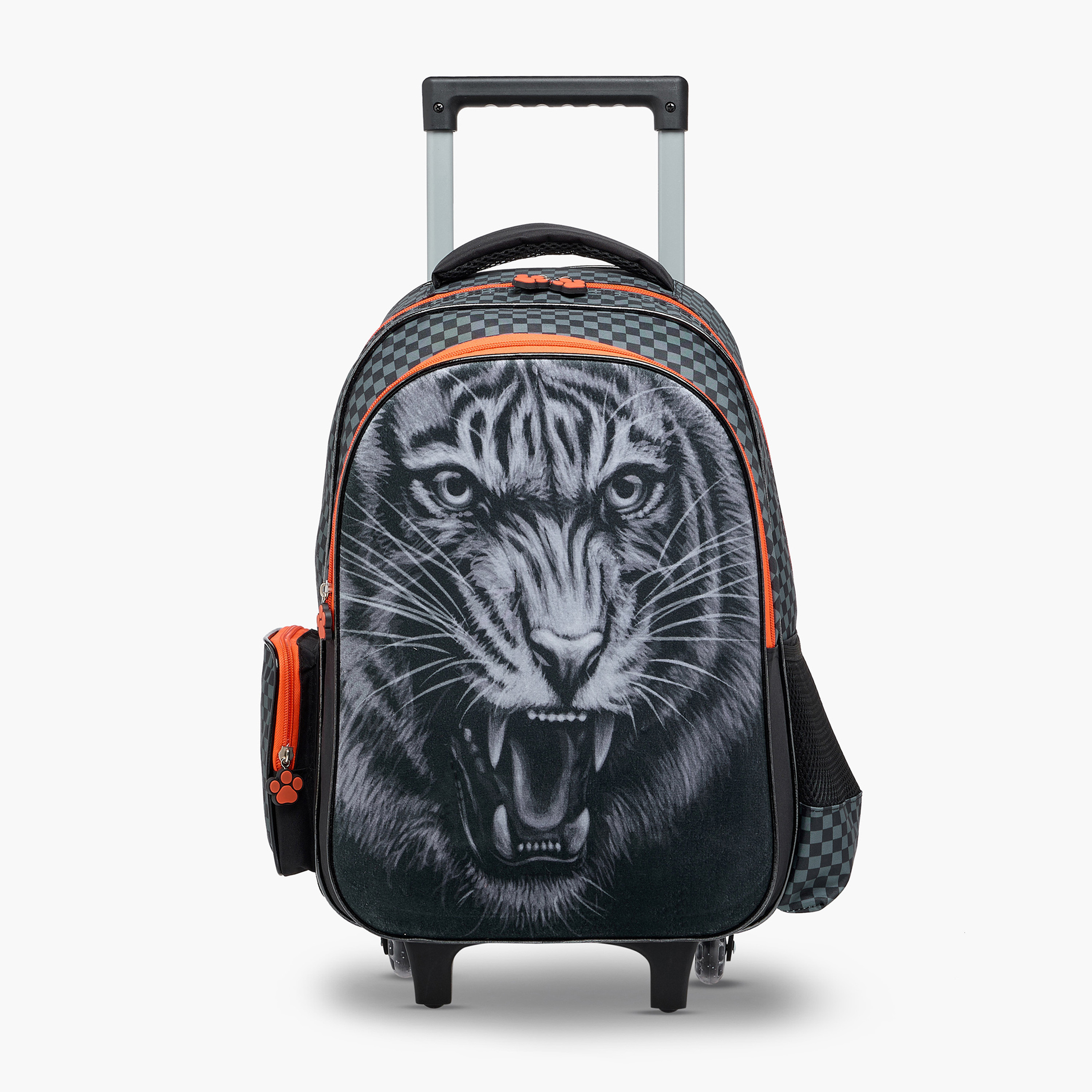 Disney Printed 3-Piece School Trolley Bag Set for Boys 5-8 Years with Lunch Bag and Pencil Pouch -school-bagsandbackpacks-trolleybags-image-2