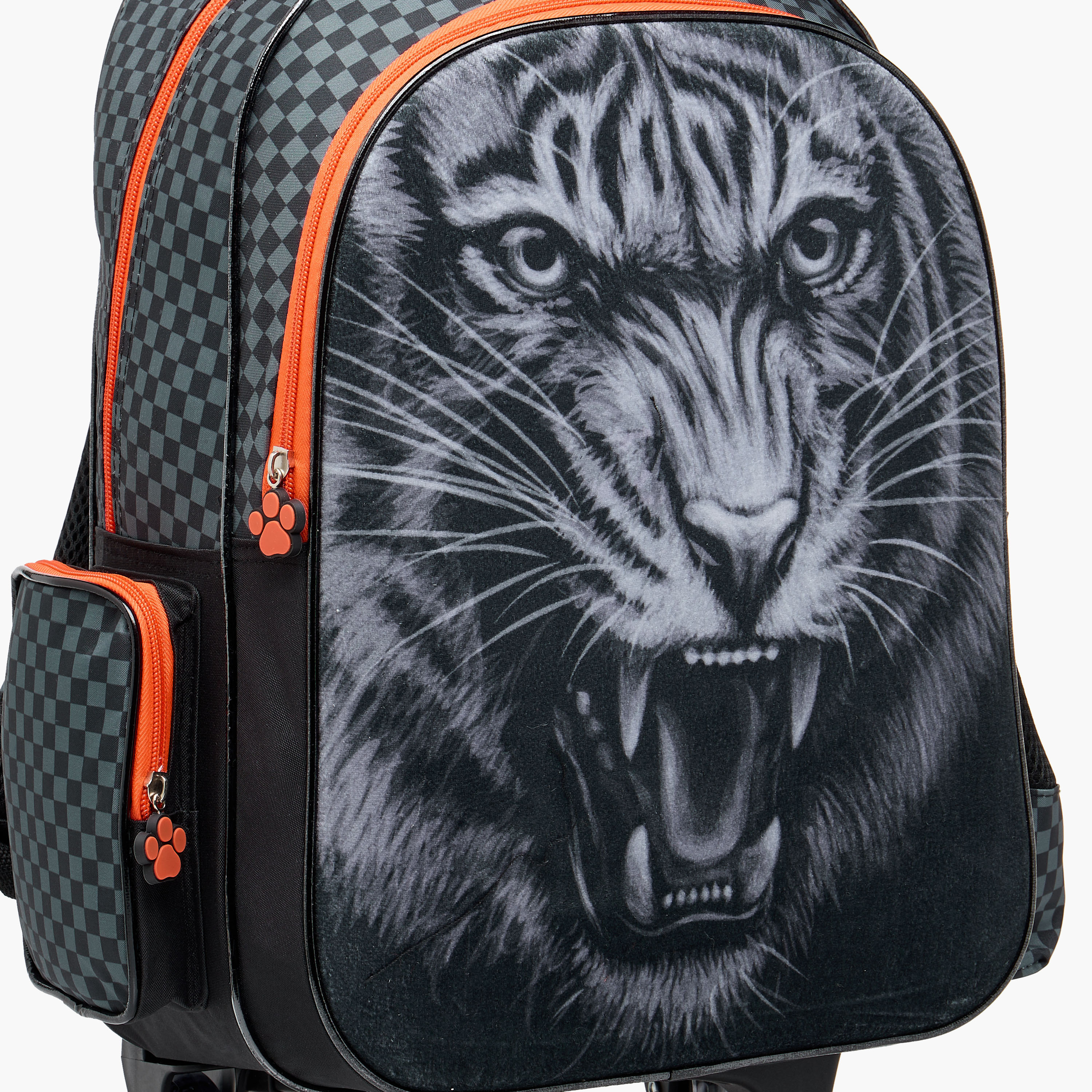 Disney Printed 3-Piece School Trolley Bag Set for Boys 5-8 Years with Lunch Bag and Pencil Pouch -school-bagsandbackpacks-trolleybags-image-9