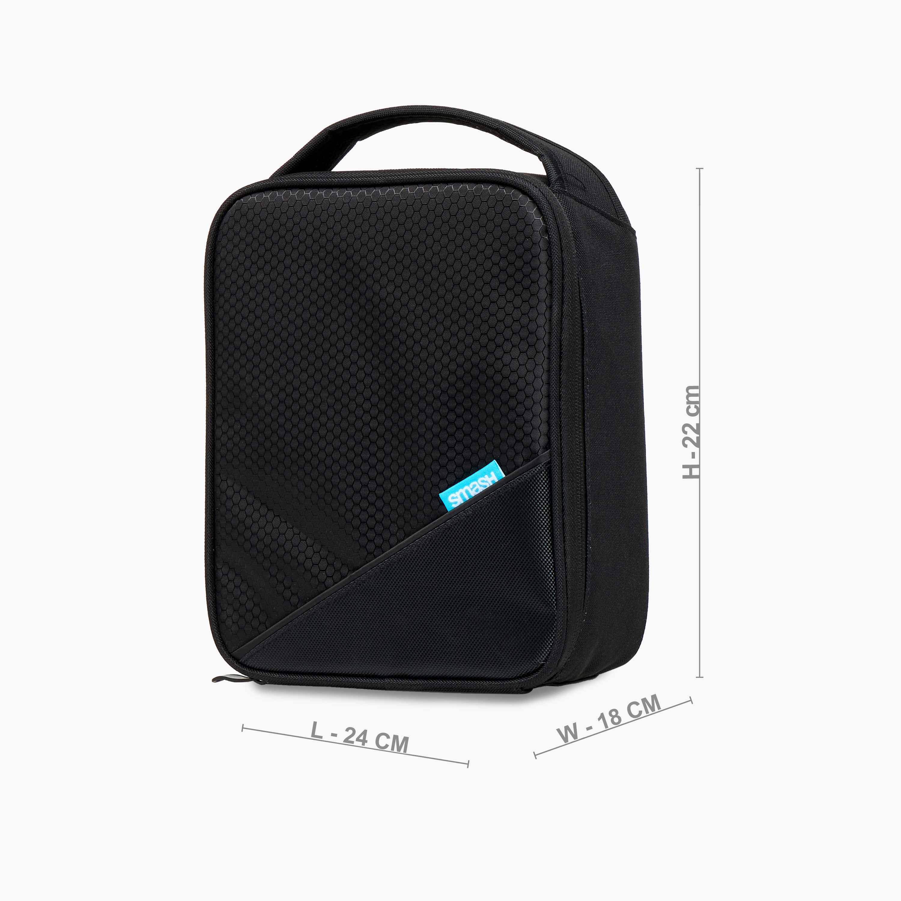 Smash Textured Lunch Bag with Zip Closure-school-lunchessentials-lunchbags-image-2