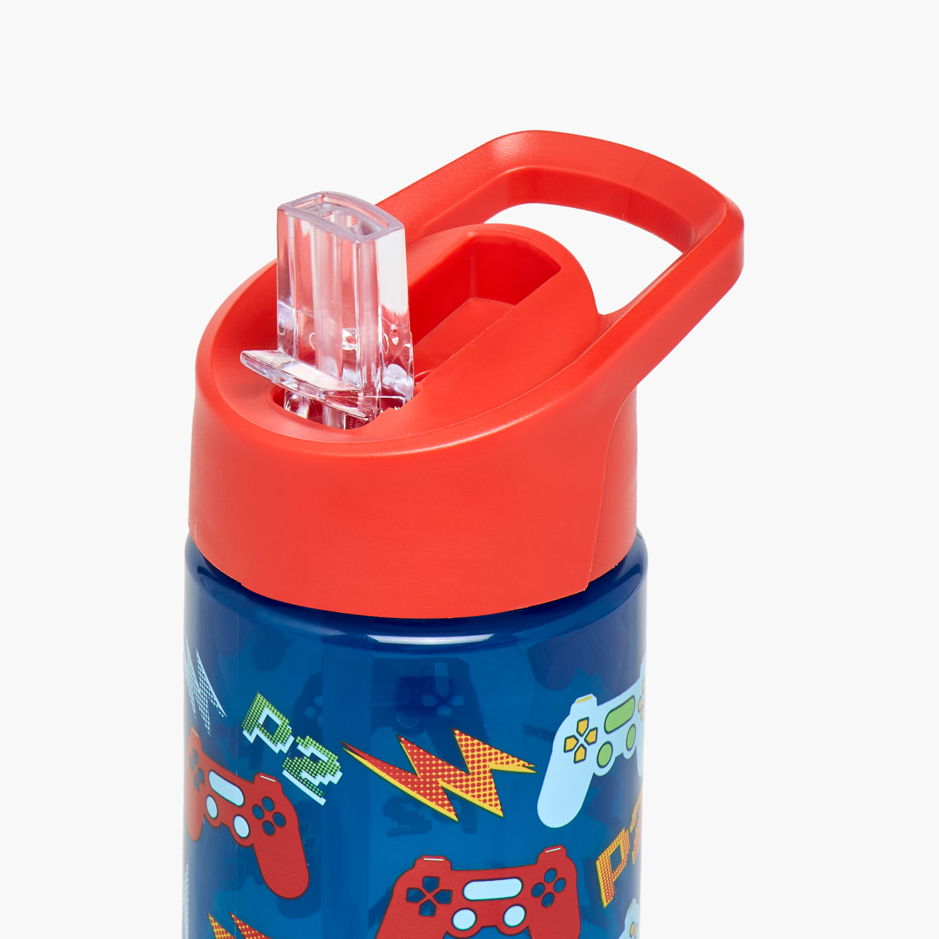 Smash Gaming Polypropylene Water Bottle with Sipper – 450 ml-school-waterbottles-image-4