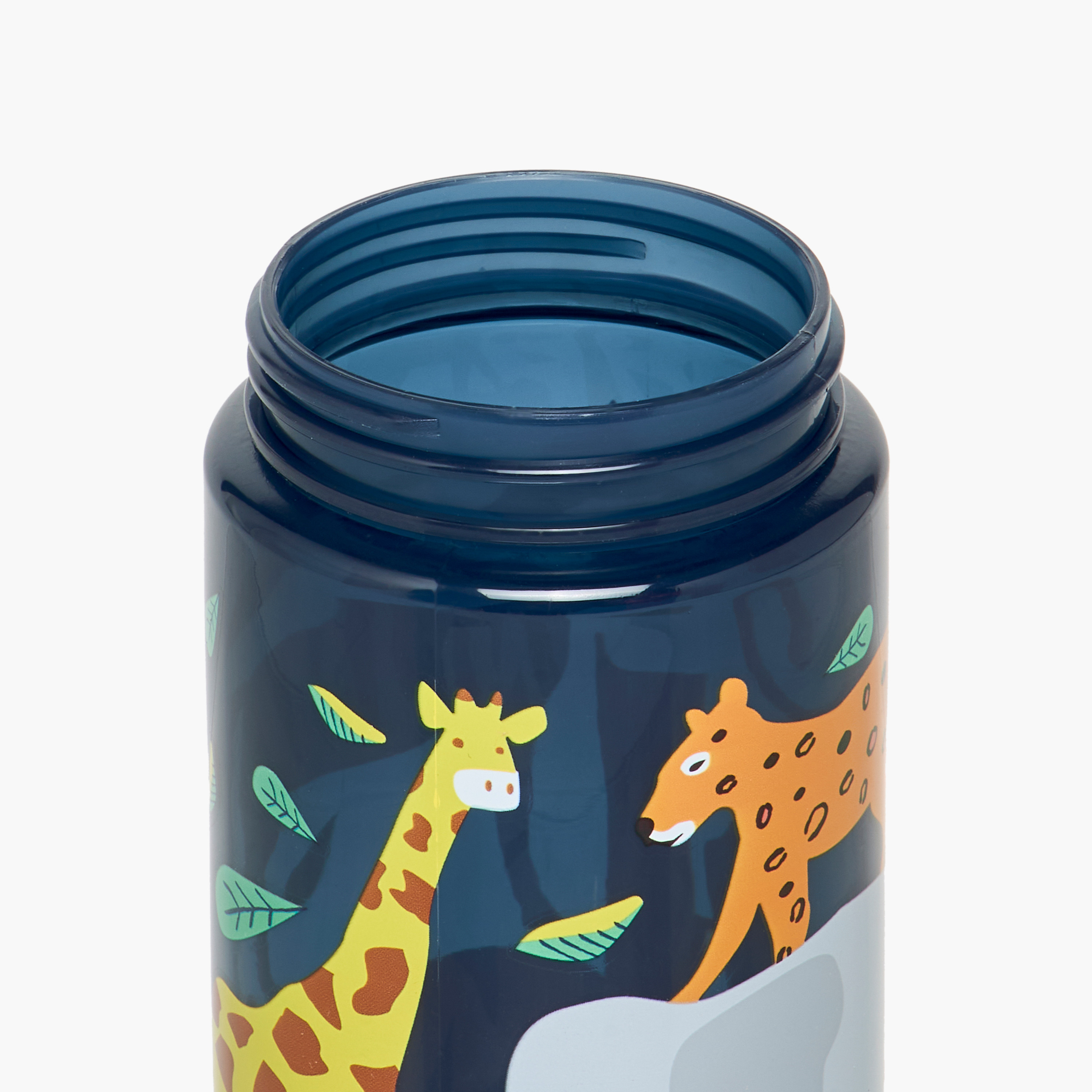 قارورة ماء بولي بروبيلين بقشّة وطبعات من سماش- 450 مل-school-waterbottles-image-5