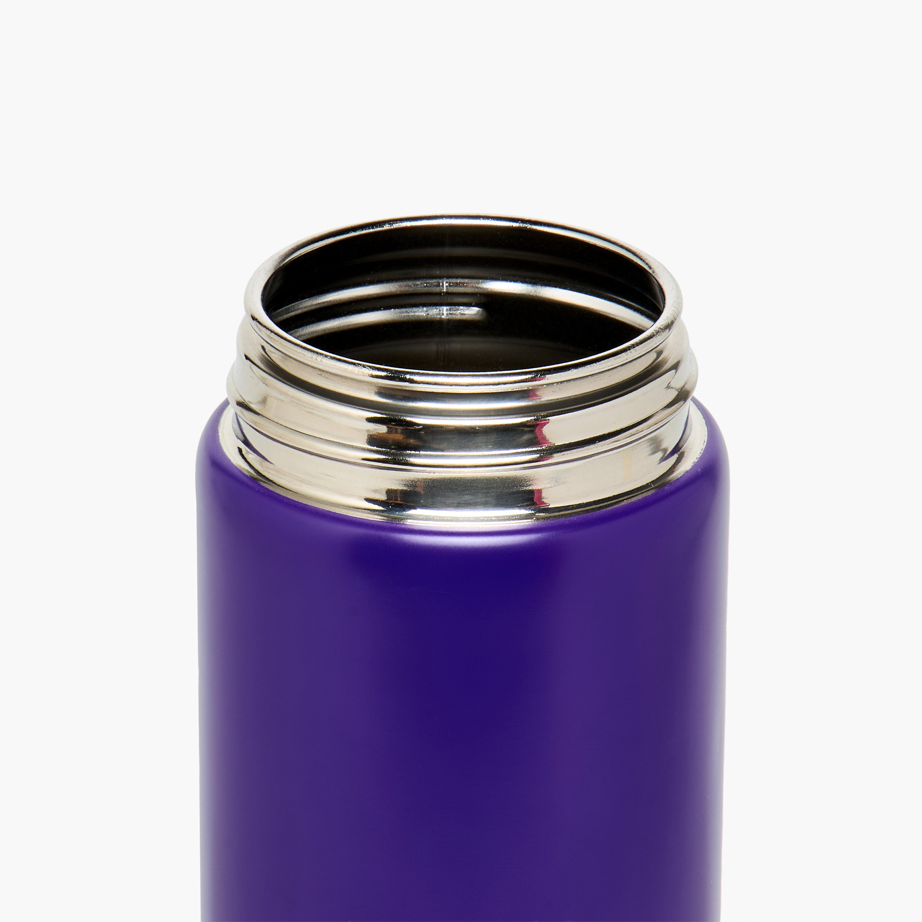قارورة ماء ستانلس ستيل سادة بقشّة وغطاء مانع للتسريب من سماش - 750 مل-school-waterbottles-image-5