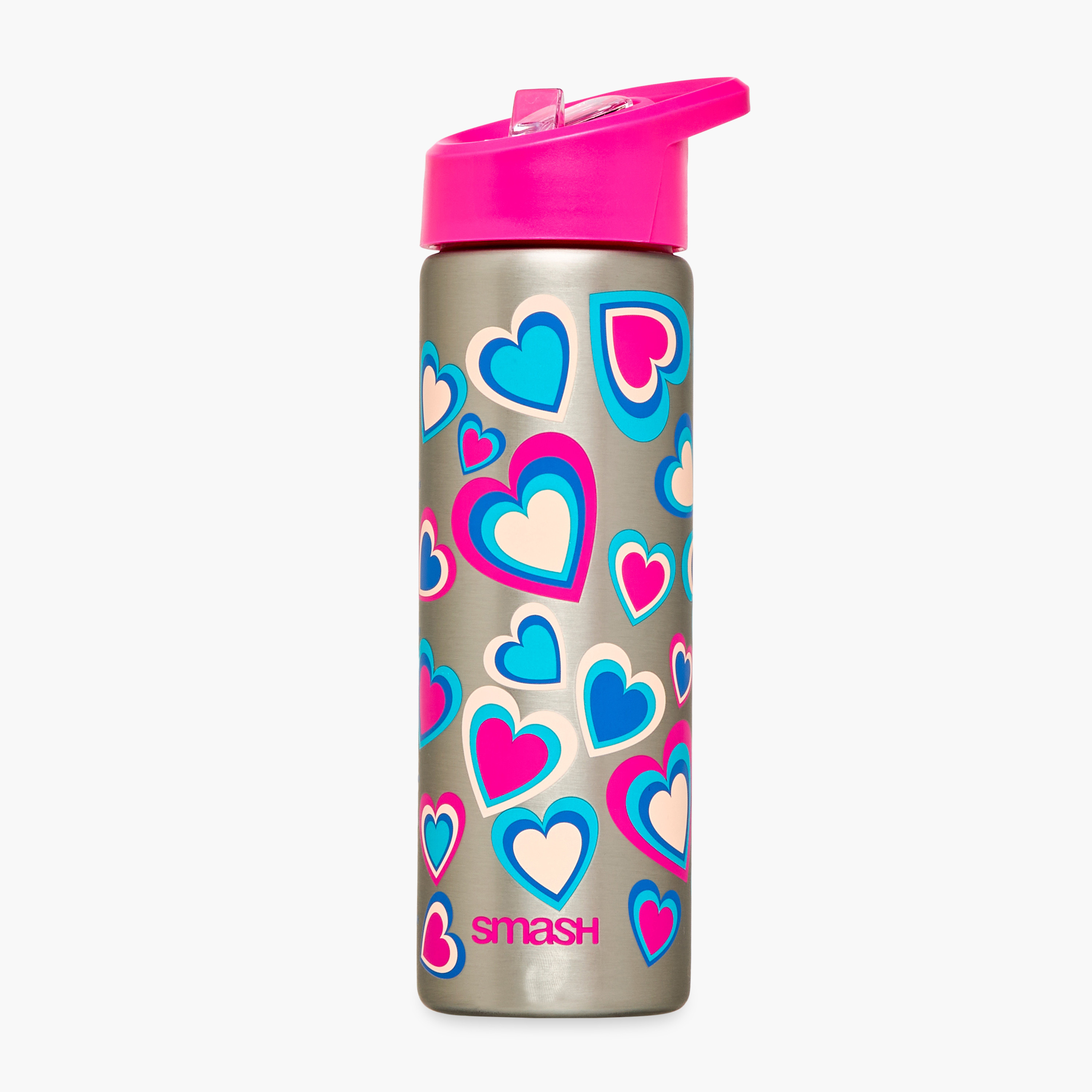 Smash Printed Stainless Steel Water Bottle with Insulation – 750 ml-school-waterbottles-image-3