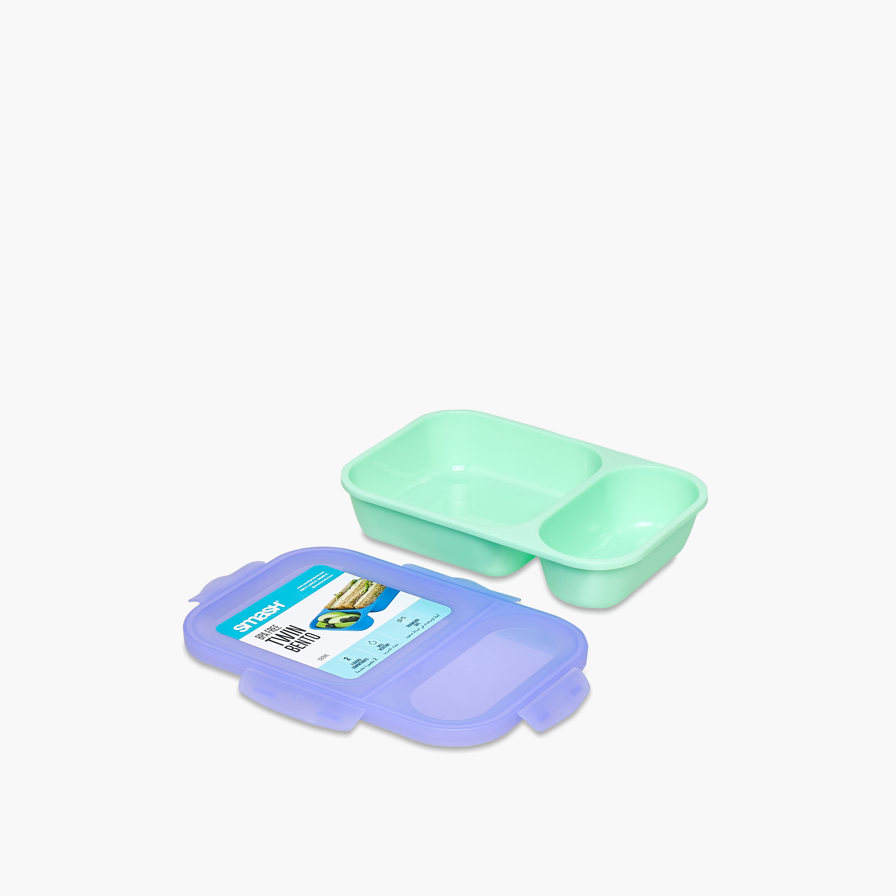 Smash Duo Bento Lunch Box - 680 ml-school-lunchessentials-lunchboxes-image-3