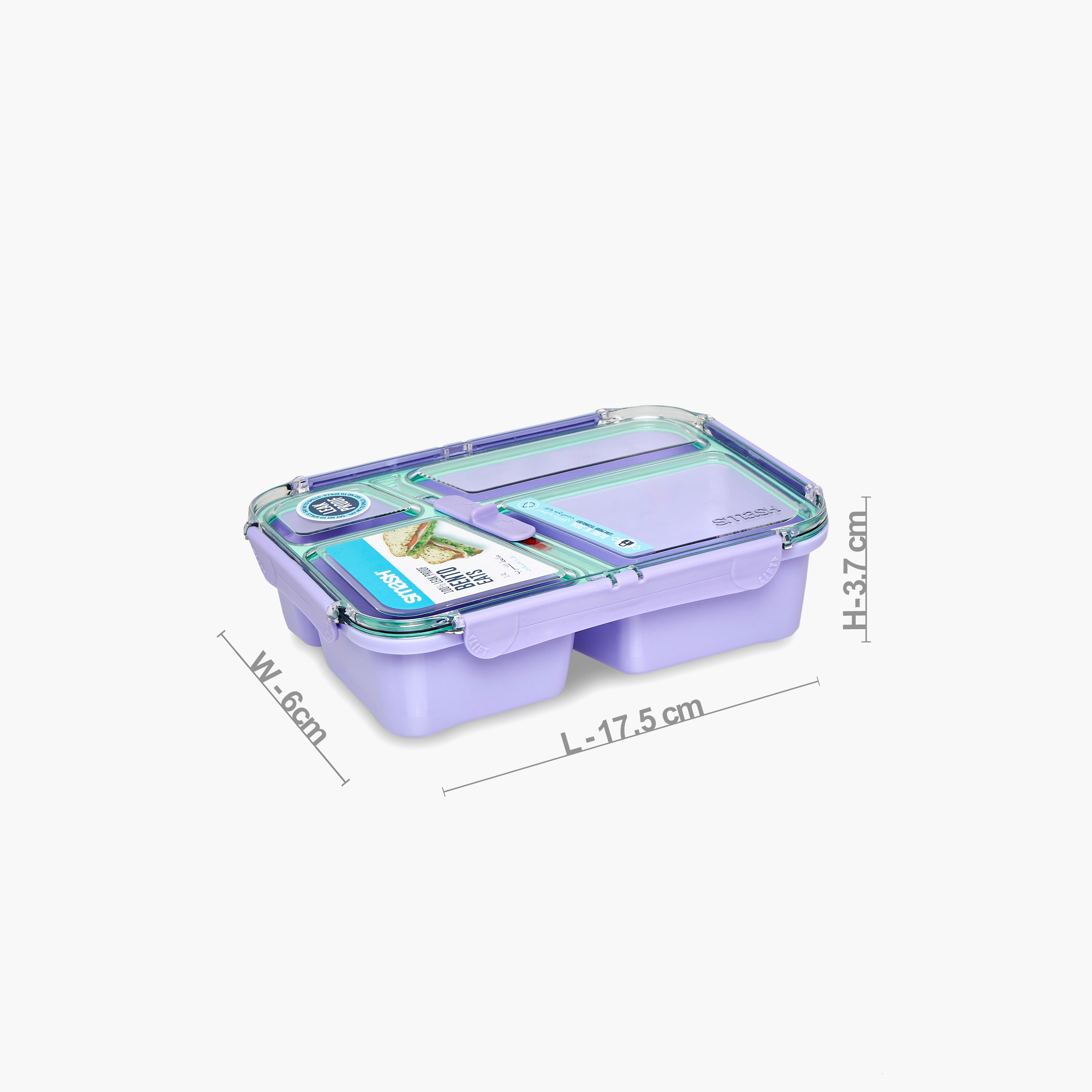 Smash Bento Eats Lunch Box - 1.4 L-school-lunchessentials-lunchboxes-image-2