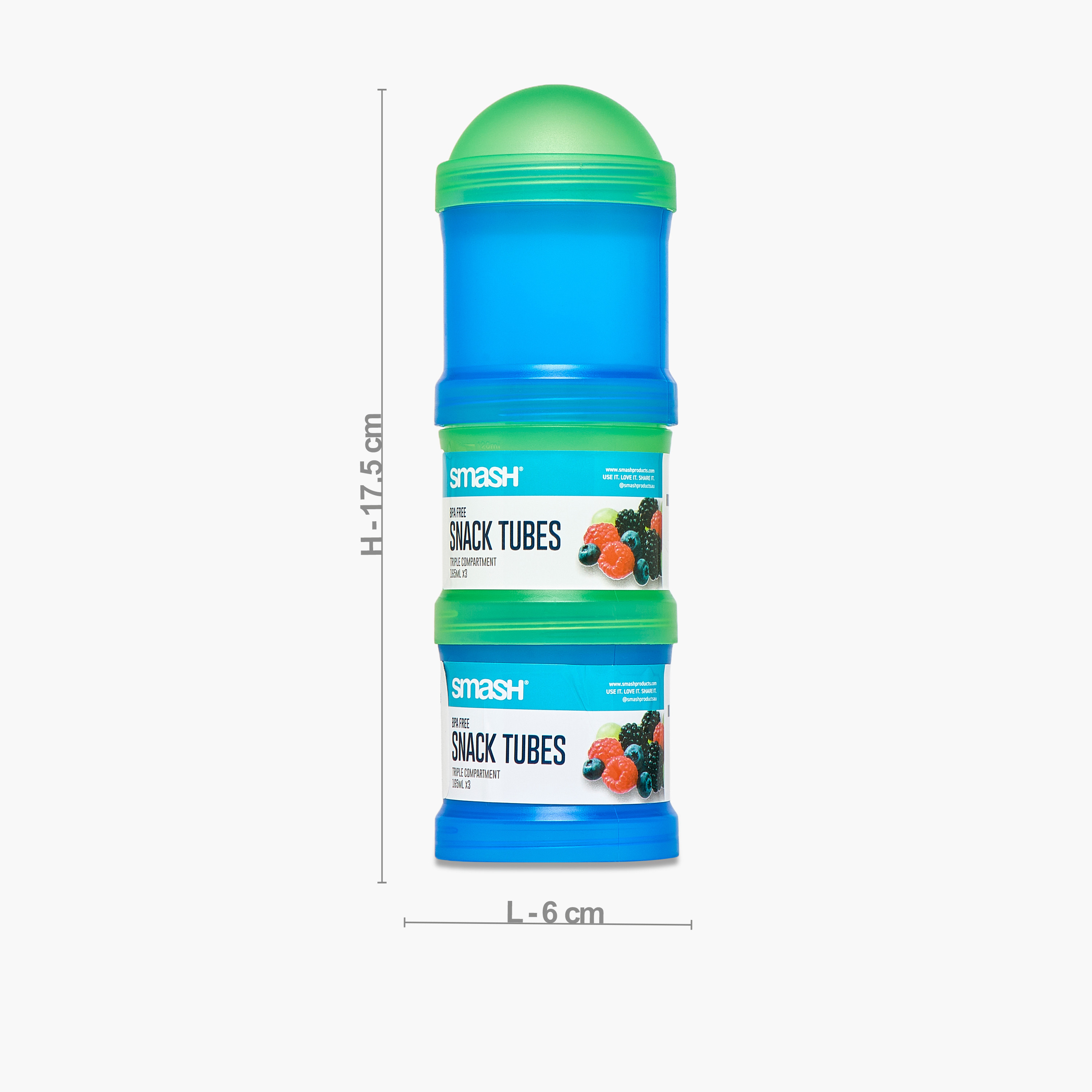 طقم انابيب للوجبات الخفيفة قابل للتكديس 3 قطع من سماش-school-lunchessentials-lunchboxes-image-2