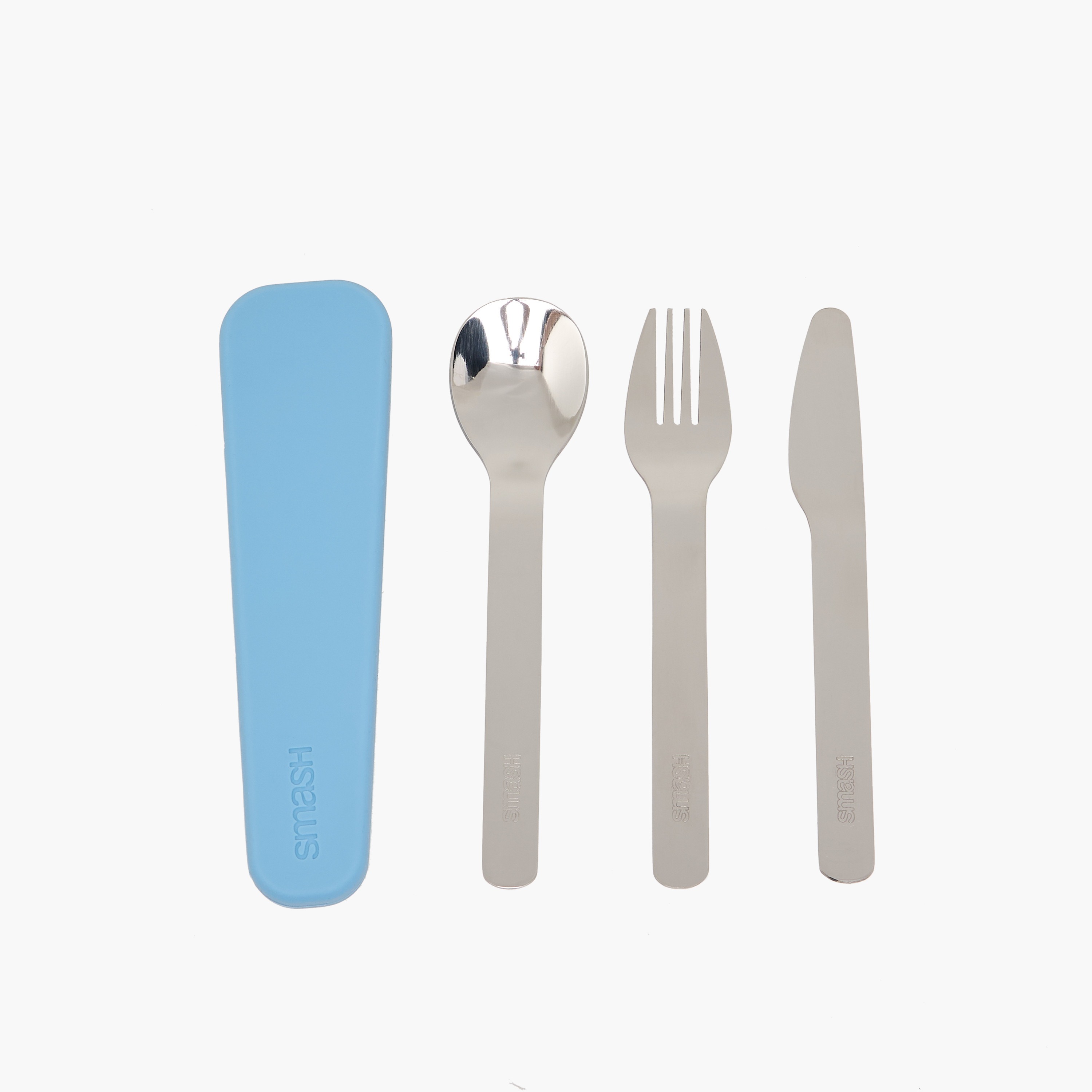 طقم أدوات مائدة ستانليس ستيل من سماش-school-lunchessentials-utensils-image-1