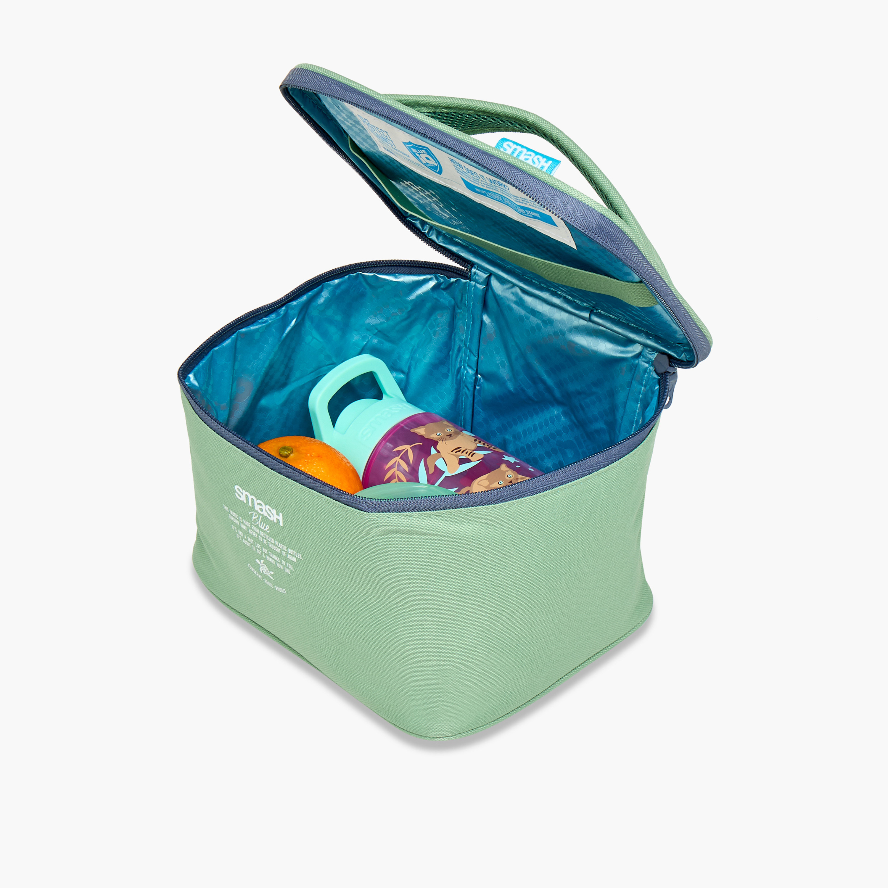 Smash Printed Lunch Bag with Zip Closure-school-lunchessentials-lunchbags-image-5