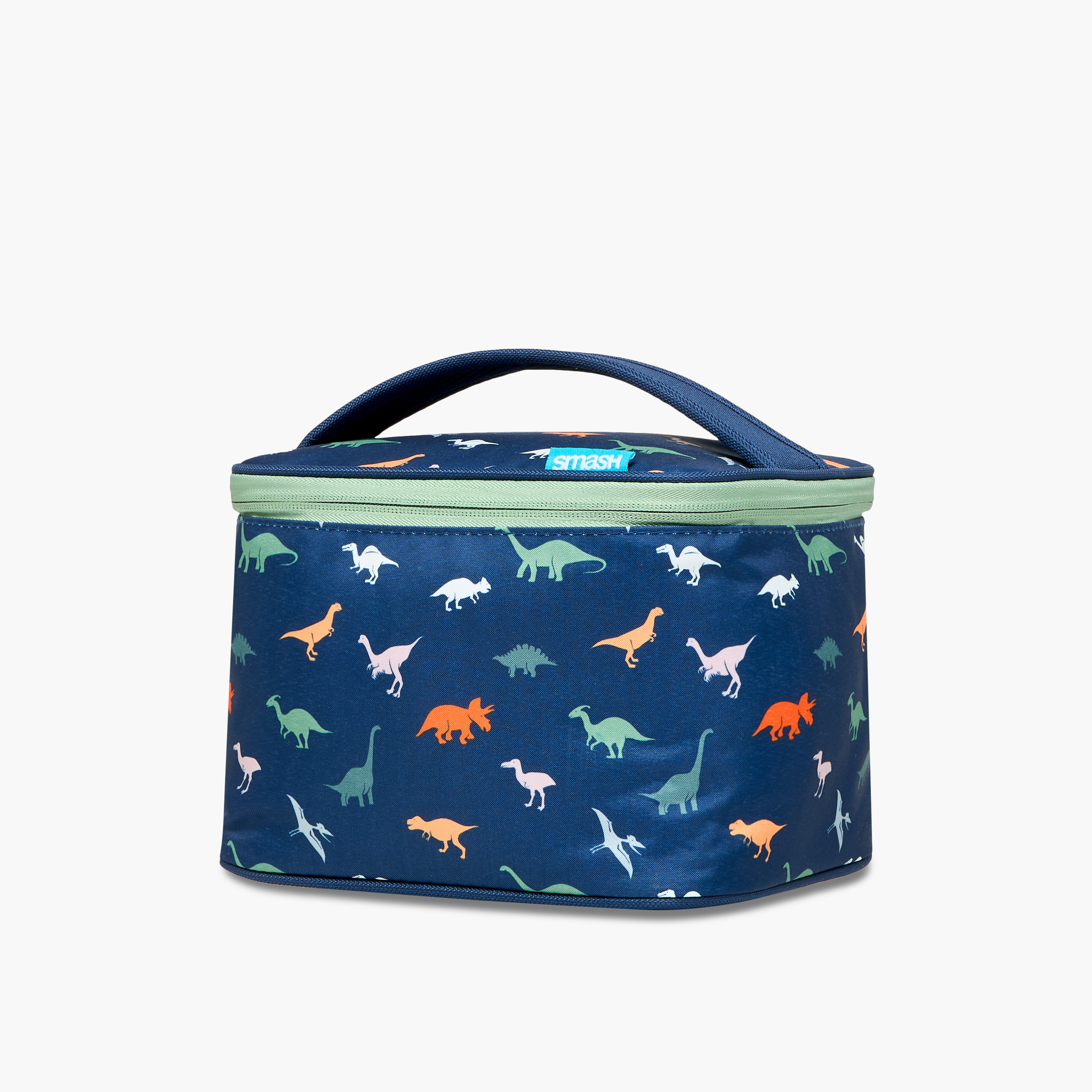 Smash Dinosaur Print Lunch Bag with Zip Closure-school-lunchessentials-lunchbags-image-6