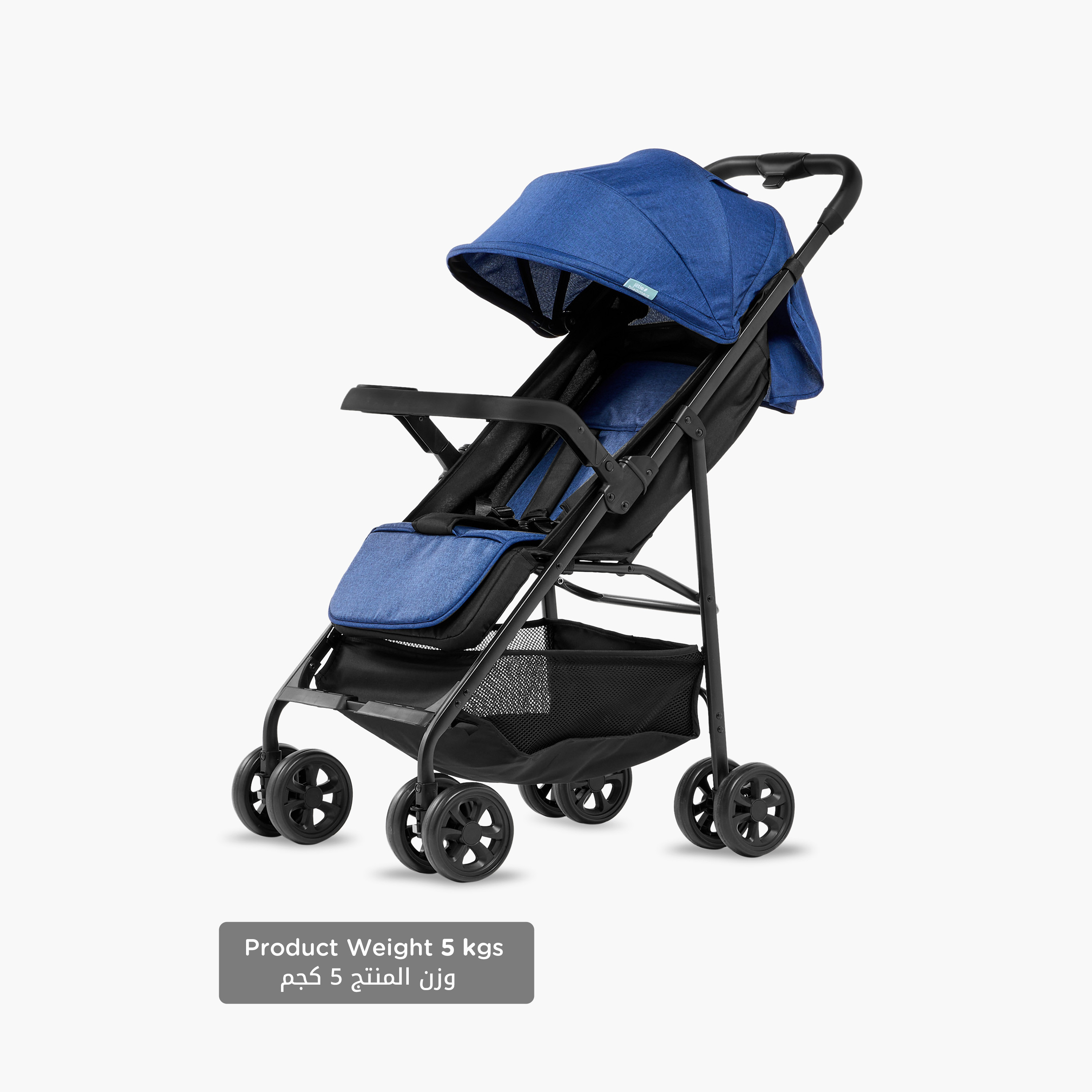 عربة أطفال ريف بنظام طي بلمسة واحدة وإطار فولاذ وقفل للعجلات من ليتل بلومرز-baby-gear-strollersandprams-strollers-image-12