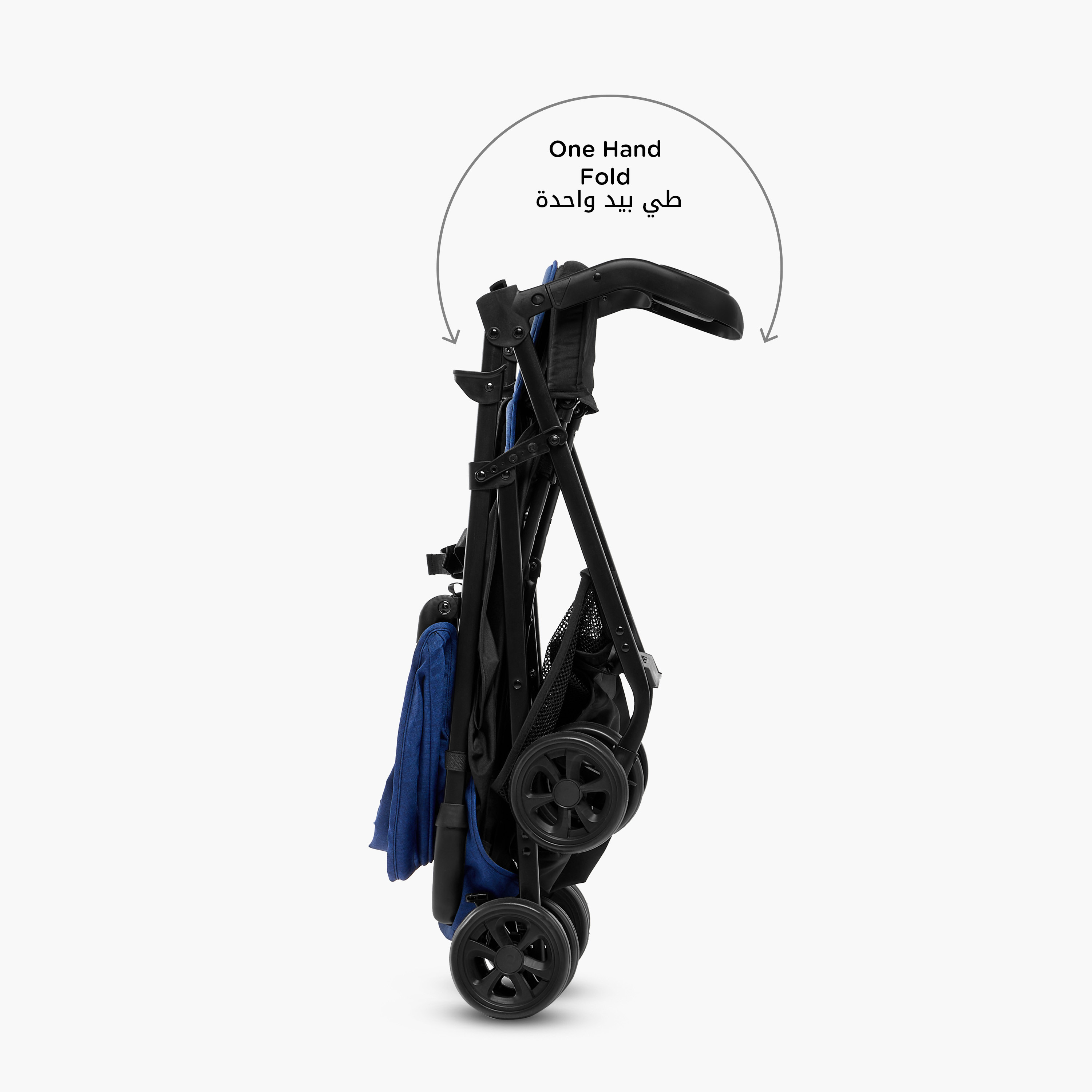 عربة أطفال ريف بنظام طي بلمسة واحدة وإطار فولاذ وقفل للعجلات من ليتل بلومرز-baby-gear-strollersandprams-strollers-image-5