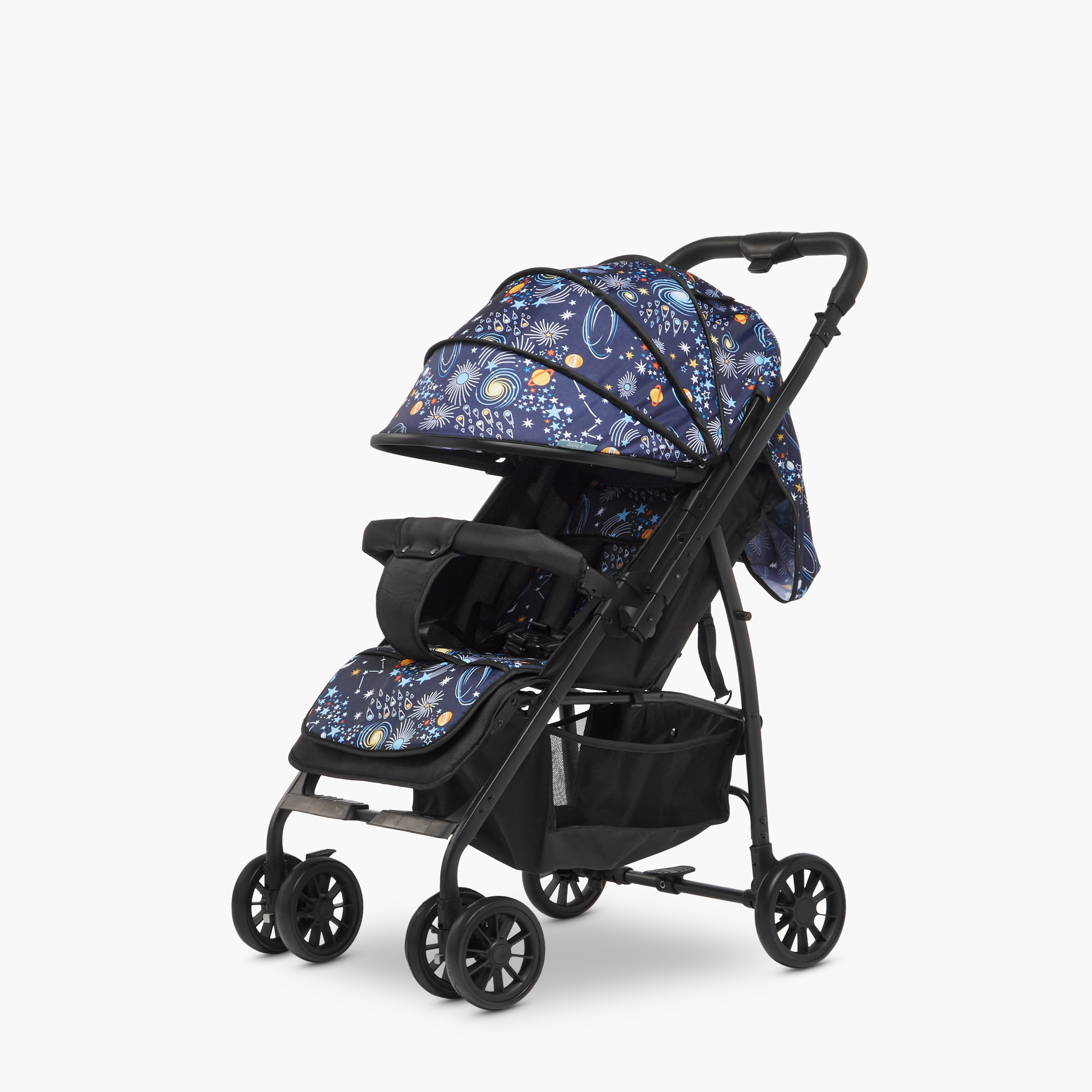 عربة أطفال ريف بنظام طي بلمسة واحدة وإطار فولاذ وقفل للعجلات من ليتل بلومرز-baby-gear-strollersandprams-strollers-image-2