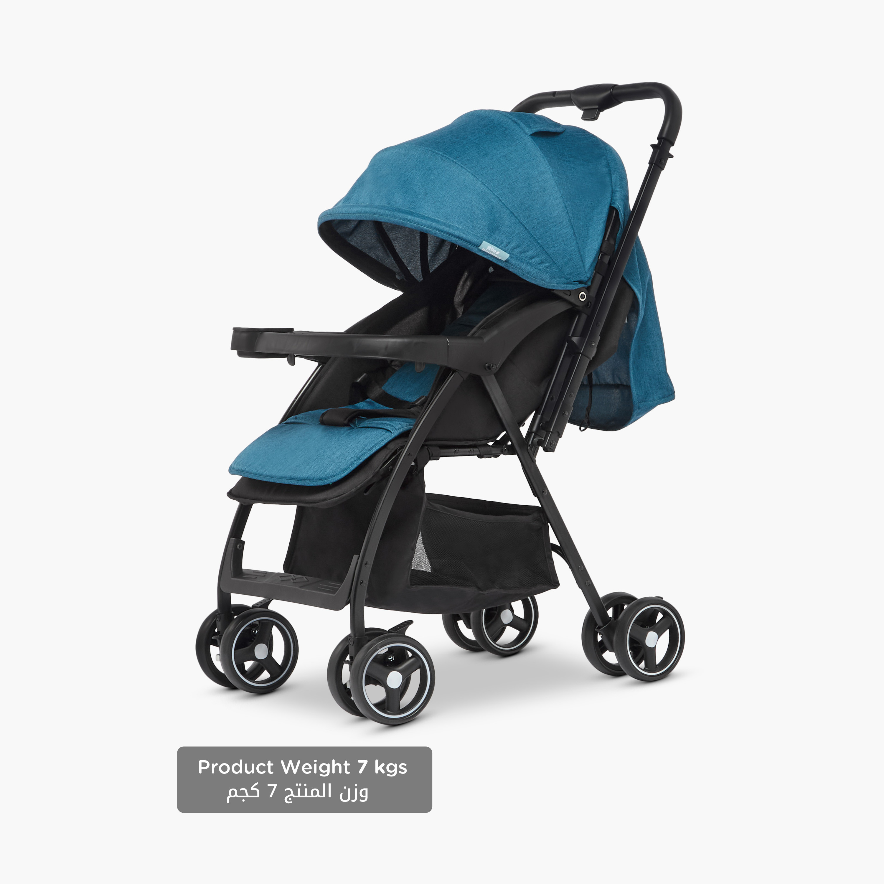 Little Bloomers Nola Stroller with One Touch Folding System, Steel Frame and Wheel Lock-baby-gear-strollersandprams-strollers-image-13