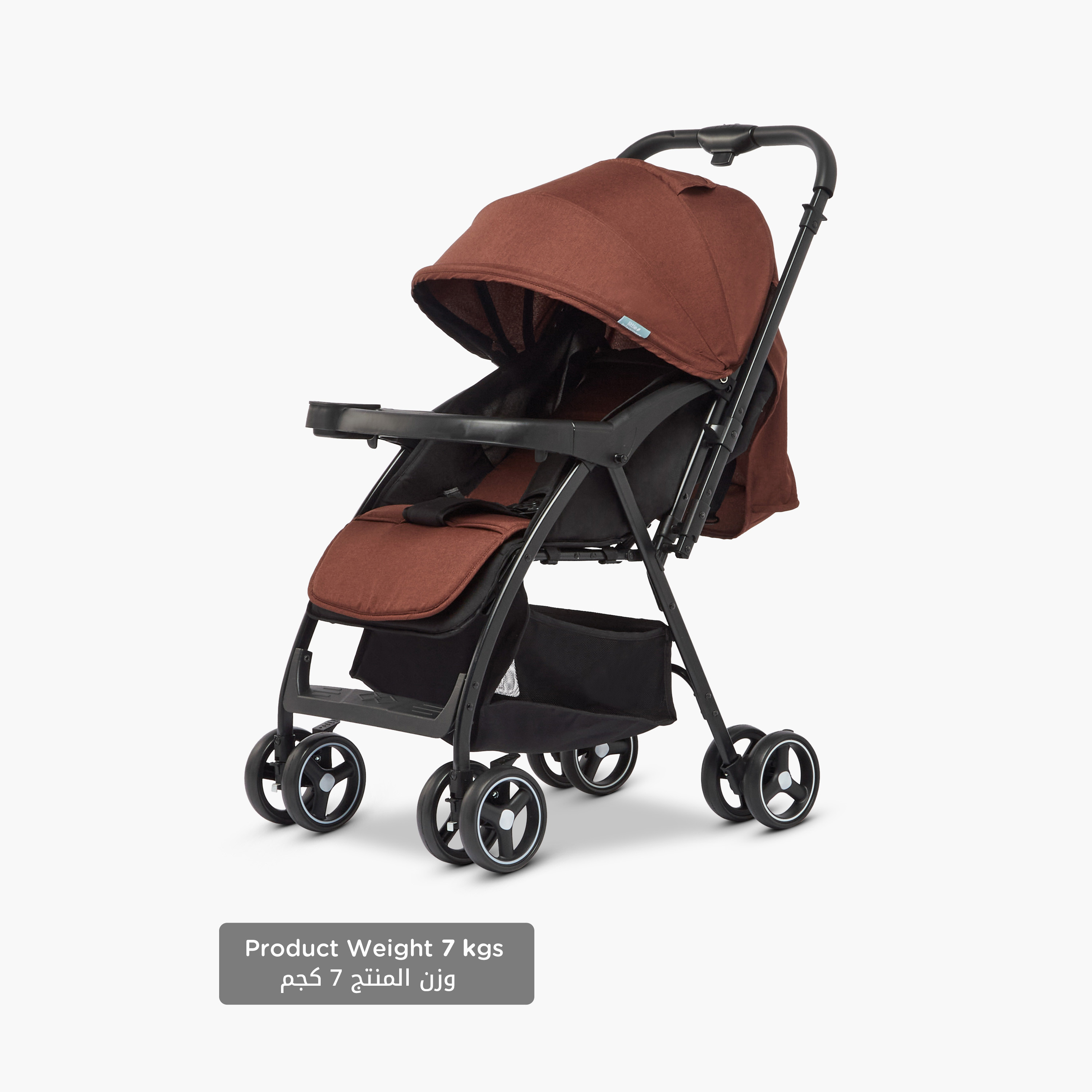 Little Bloomers Nola Stroller with One Touch Folding System, Steel Frame and Wheel Lock-baby-gear-strollersandprams-strollers-image-13