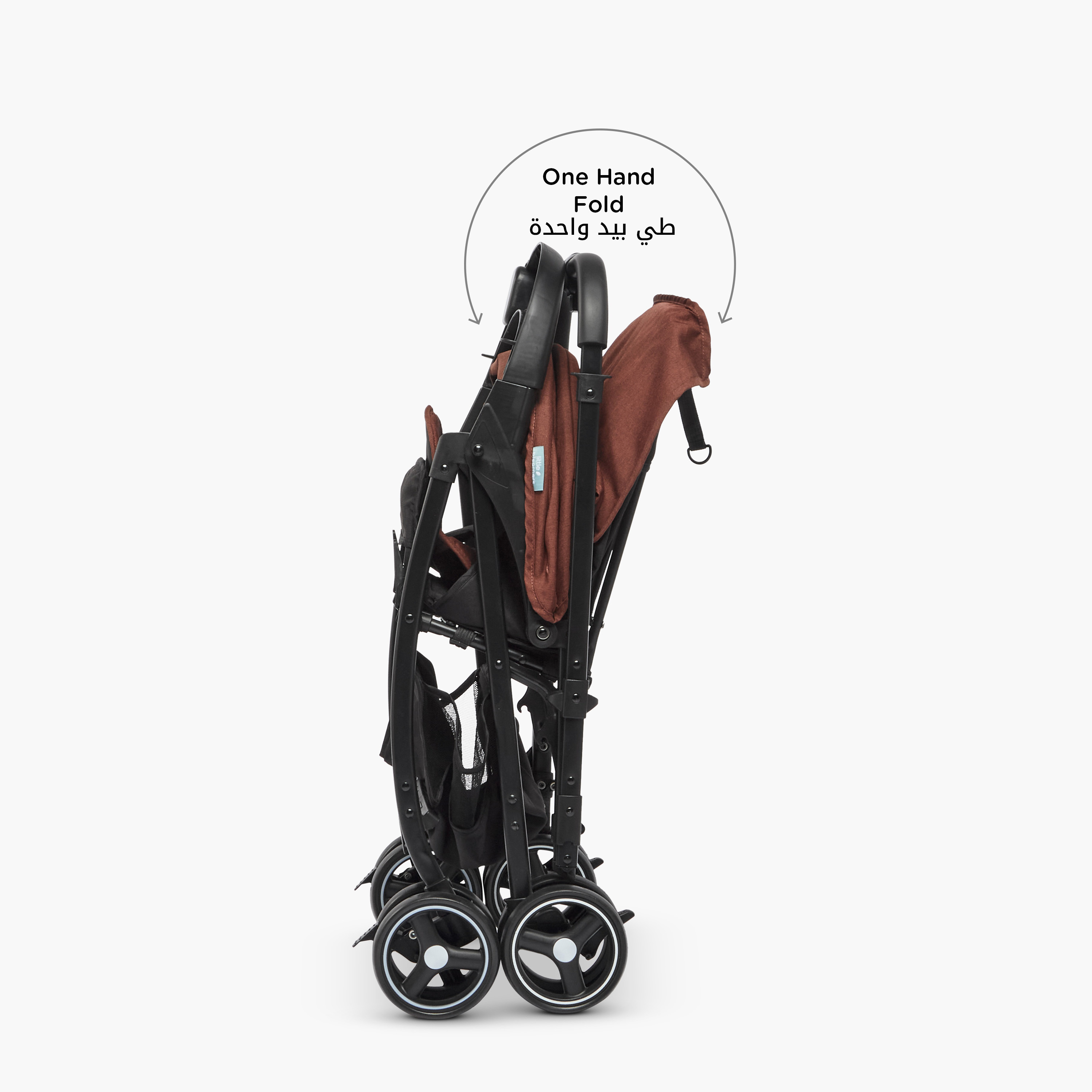 Little Bloomers Nola Stroller with One Touch Folding System, Steel Frame and Wheel Lock-baby-gear-strollersandprams-strollers-image-5