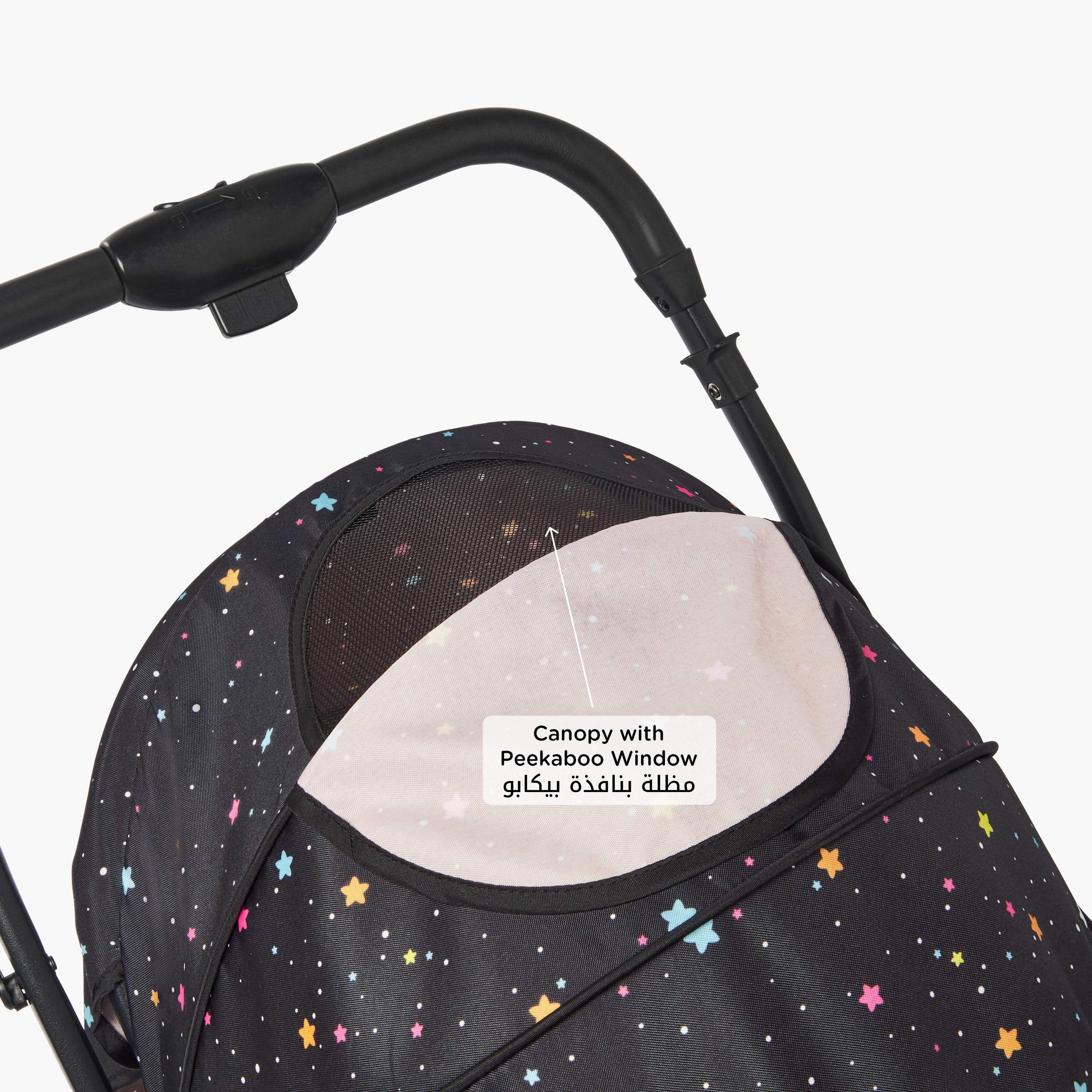 عربة أطفال بري بنظام طي بلمسة واحدة وإطار فولاذ وقفل للعجلات من ليتل بلومرز -baby-gear-strollersandprams-strollers-image-7