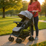 عربة أطفال بري بنظام طي بلمسة واحدة وإطار فولاذ وقفل للعجلات من ليتل بلومرز -baby-gear-strollersandprams-strollers-image-11