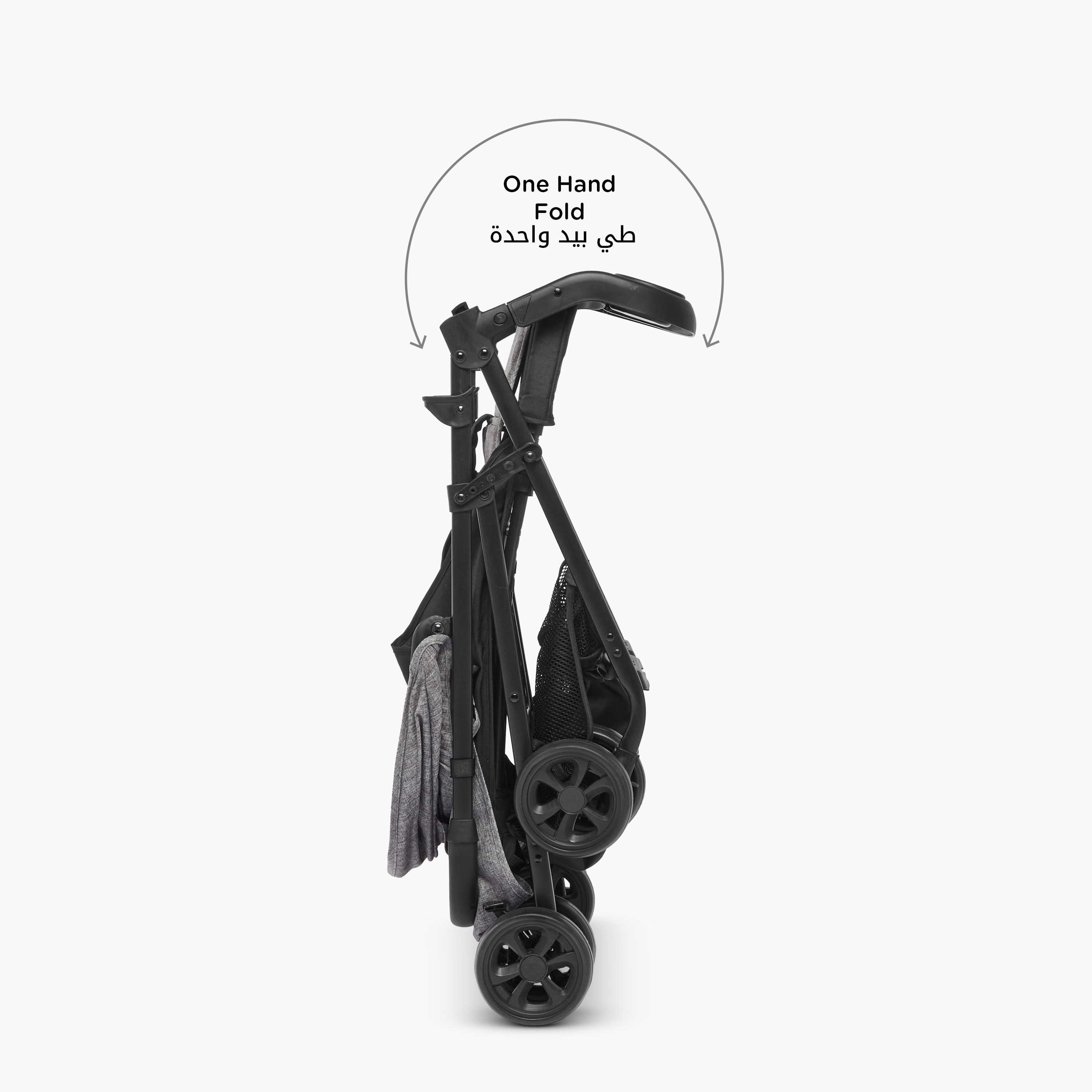Little Bloomers Bree Stroller with One Touch Folding System, Steel Frame and Wheel Lock-baby-gear-strollersandprams-strollers-image-4