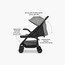 عربة أطفال بري بنظام طي بلمسة واحدة وإطار فولاذ وقفل للعجلات من ليتل بلومرز -baby-gear-strollersandprams-strollers-image-9