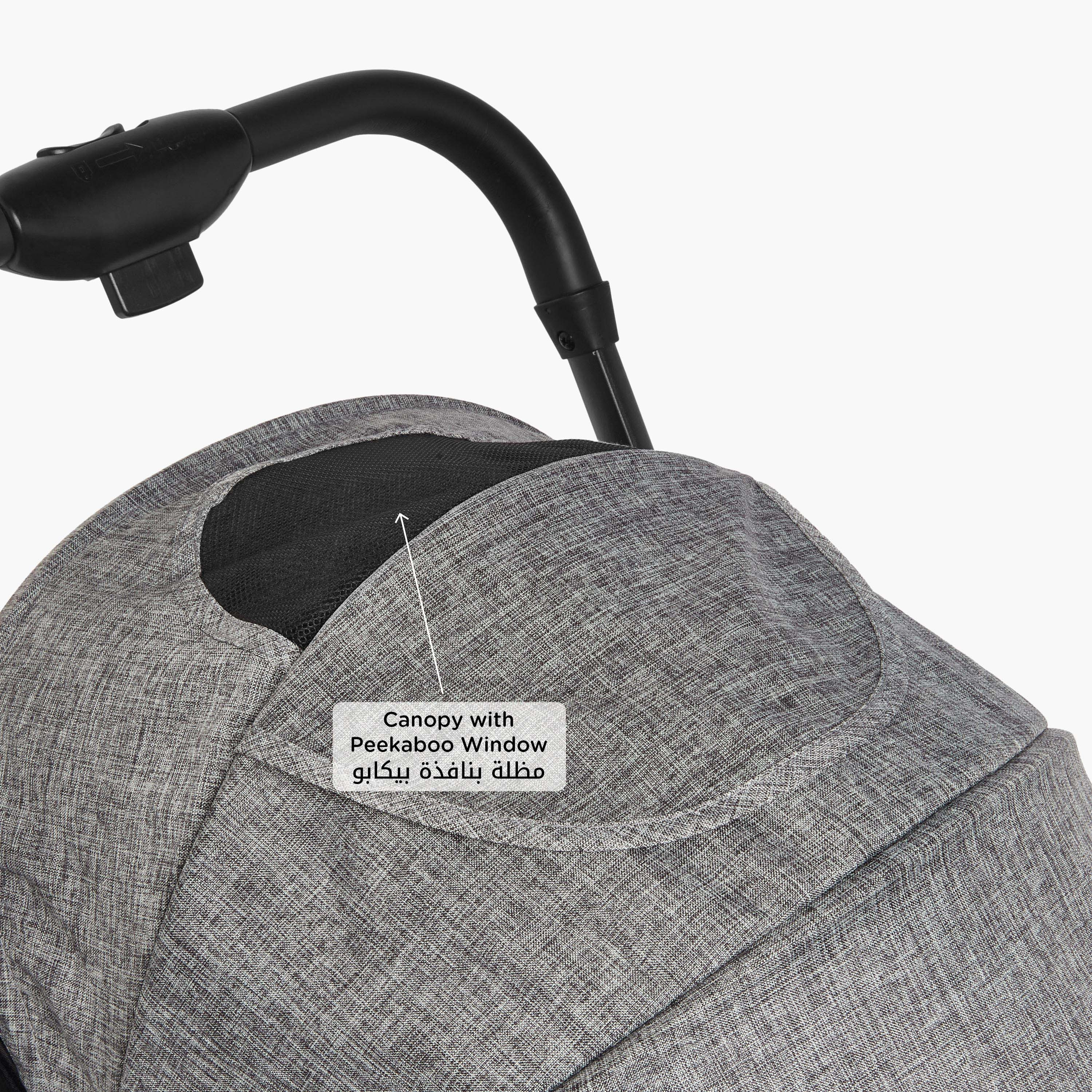 Little Bloomers Bree Stroller with One Touch Folding System, Steel Frame and Wheel Lock-baby-gear-strollersandprams-strollers-image-7