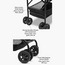 عربة أطفال بري بنظام طي بلمسة واحدة وإطار فولاذ وقفل للعجلات من ليتل بلومرز -baby-gear-strollersandprams-strollers-image-6