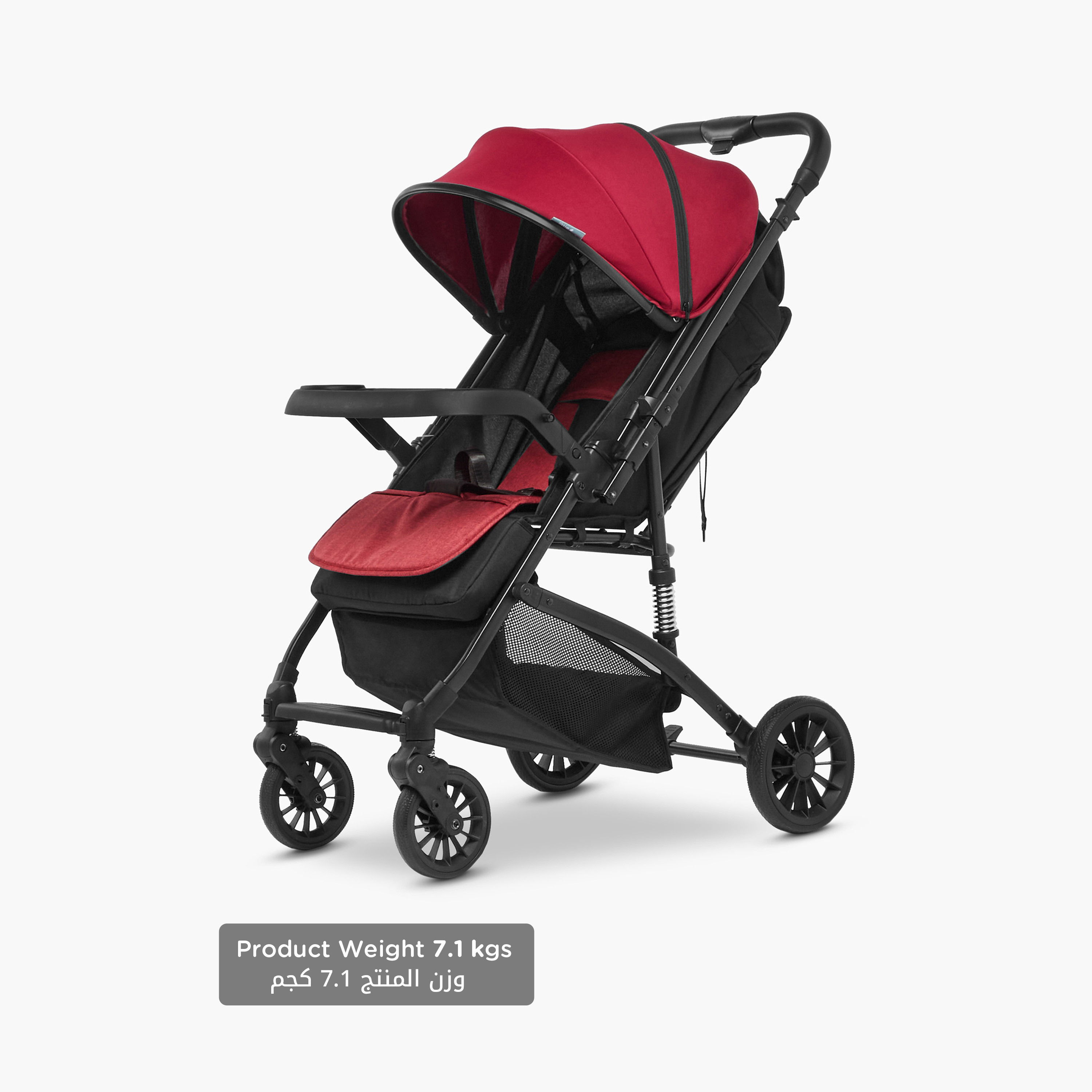 Little Bloomers Adelaide Stroller with One Touch Folding System, Steel Frame and Wheel Lock-baby-gear-strollersandprams-strollers-image-14