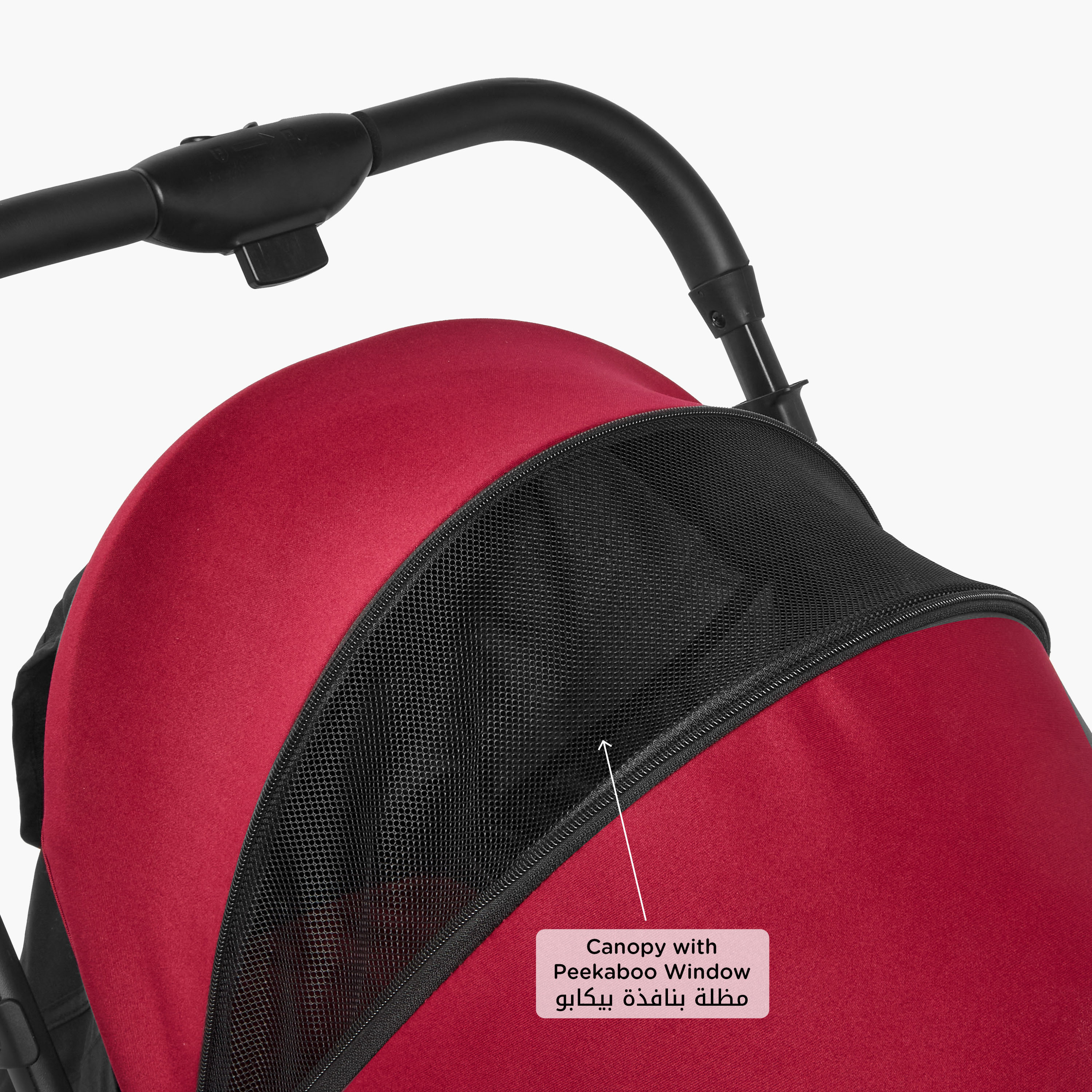 Little Bloomers Adelaide Stroller with One Touch Folding System, Steel Frame and Wheel Lock-baby-gear-strollersandprams-strollers-image-7